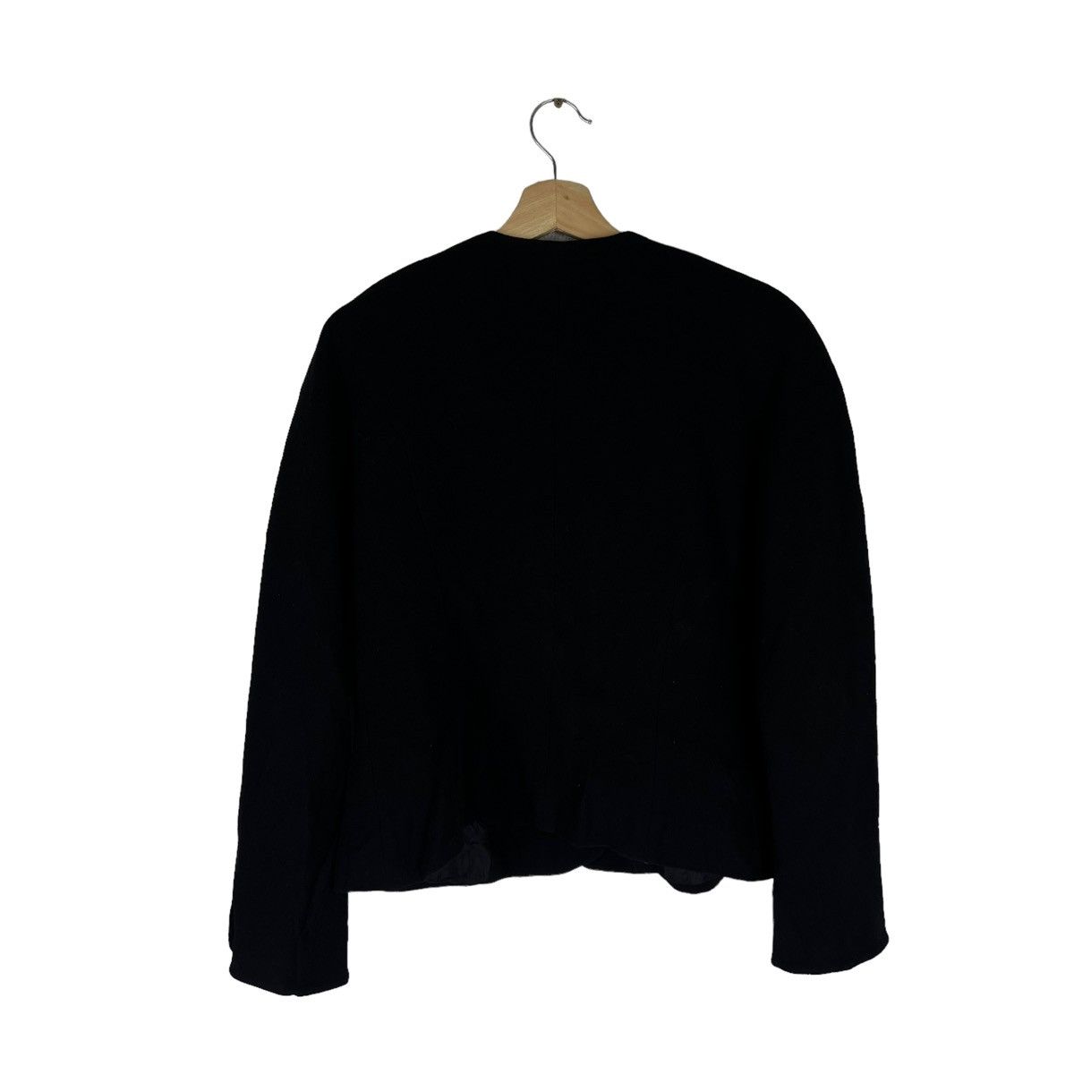 Designer × Japanese Brand CROPPED SILK JACKET GRES PARIS MADE IN FRANCE Size US M / EU 48-50 / 2 - 6 Thumbnail