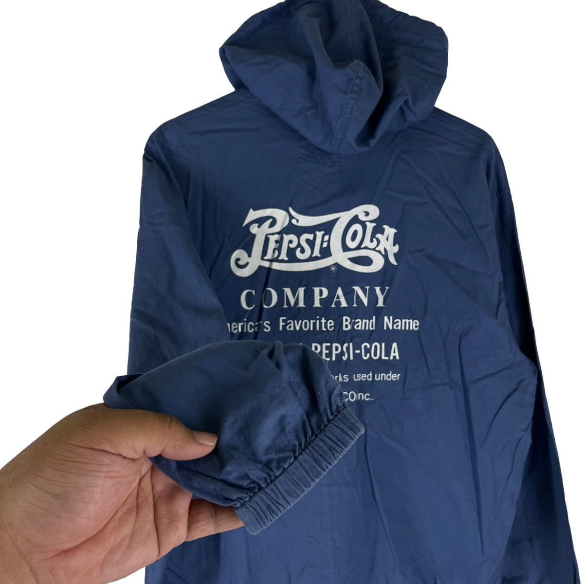 Japanese Brand × Vintage VINTAGE PEPSI COLA HOODIE JACKET BIG LOGO STREETWEAR STYLE Size US M / EU 48-50 / 2 - 6 Thumbnail