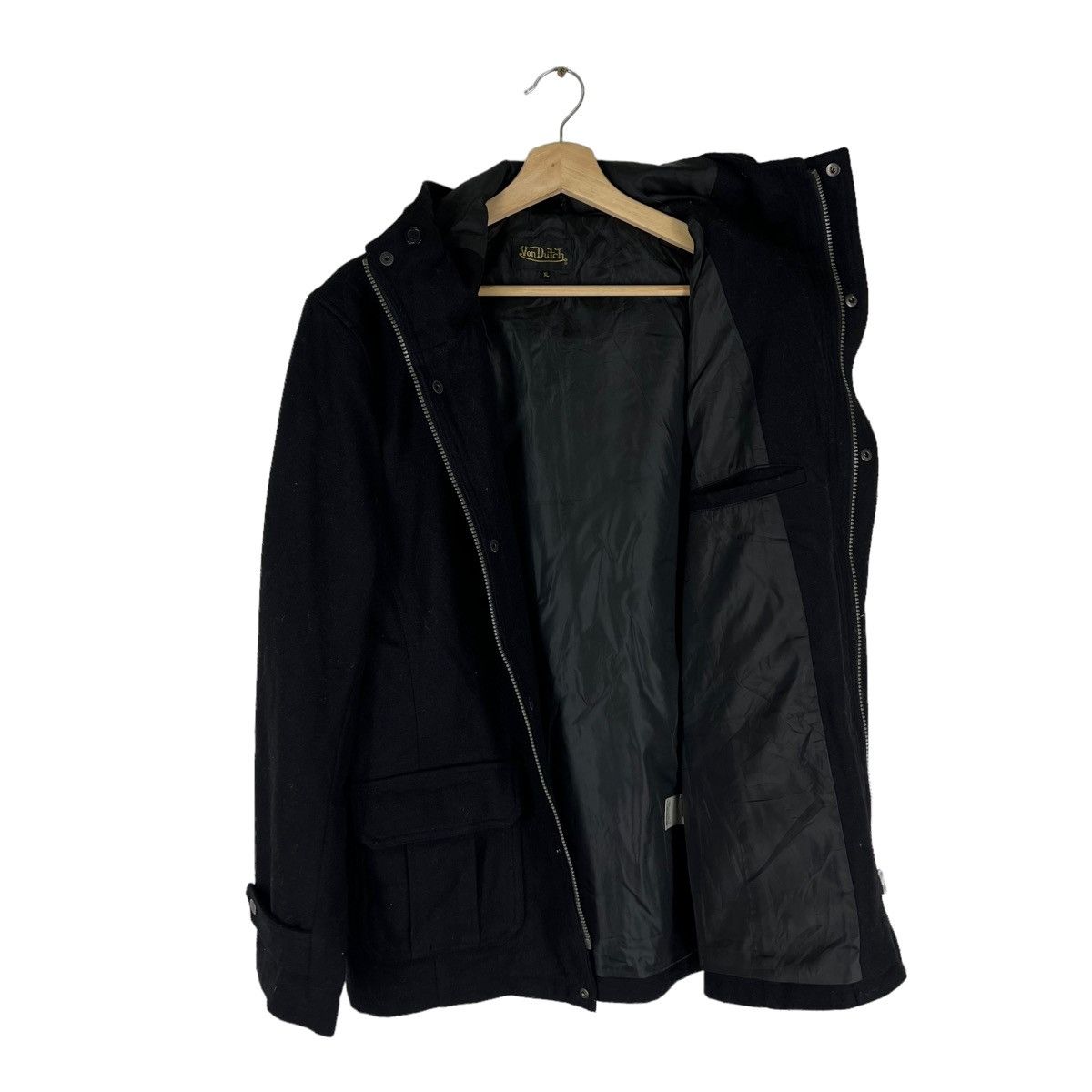 Japanese Brand VINTAGE BIKER PARACHUTE BONDAGE JACKET VON DUTCH JAPAN Size US XL / EU 56 / 4 - 9 Thumbnail