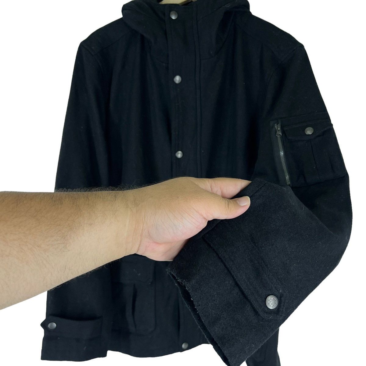 Japanese Brand VINTAGE BIKER PARACHUTE BONDAGE JACKET VON DUTCH JAPAN Size US XL / EU 56 / 4 - 6 Thumbnail