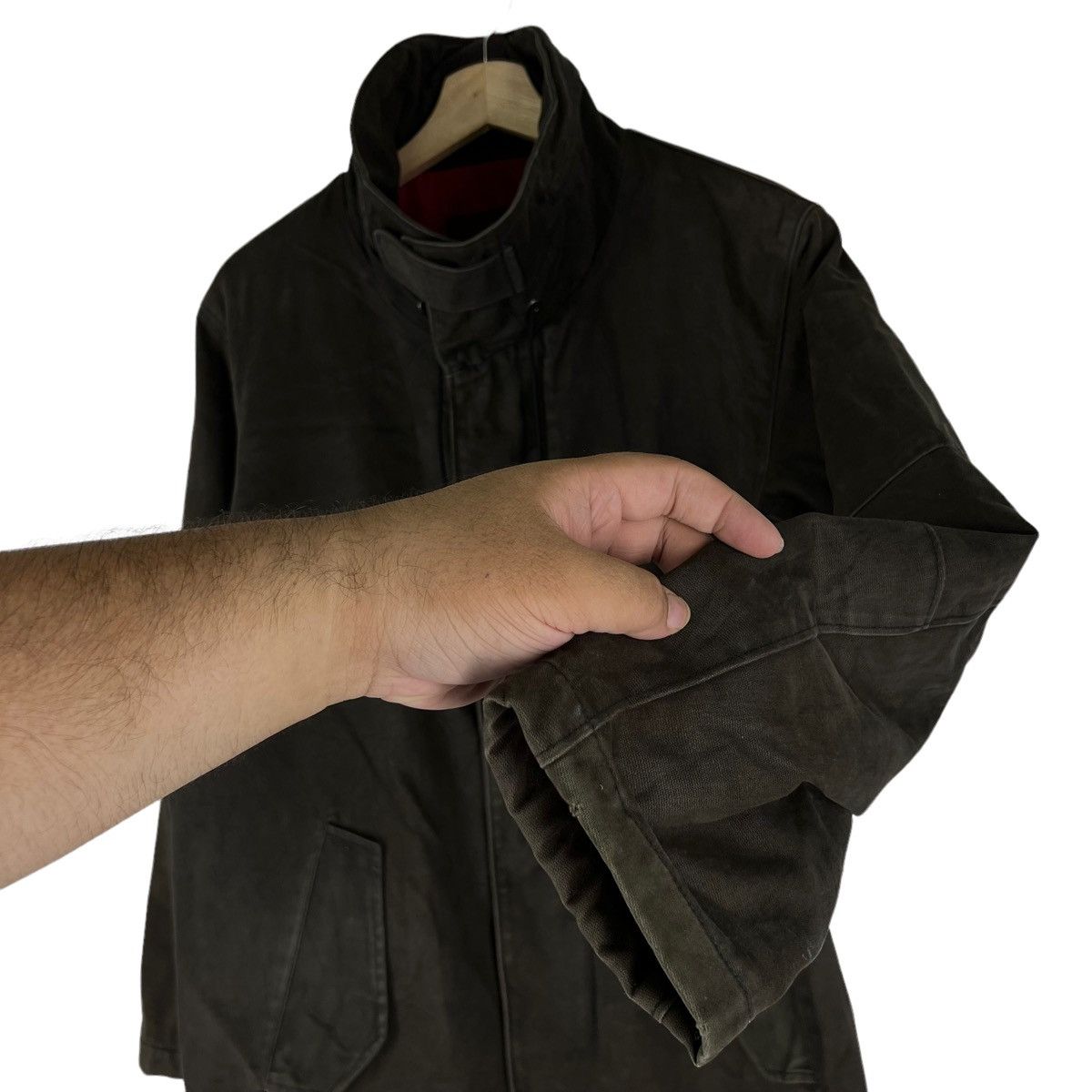 Japanese Brand RARE PAZZO 29 12 95 SURVIVAL LONG JACKET ISSEY MIYAKE STYLE Size US M / EU 48-50 / 2 - 6 Thumbnail