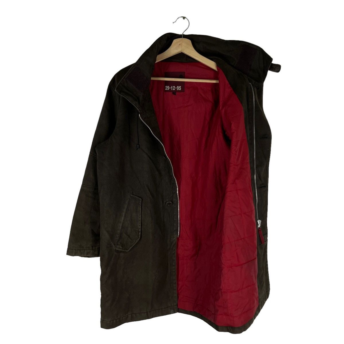 Japanese Brand RARE PAZZO 29 12 95 SURVIVAL LONG JACKET ISSEY MIYAKE STYLE Size US M / EU 48-50 / 2 - 8 Thumbnail