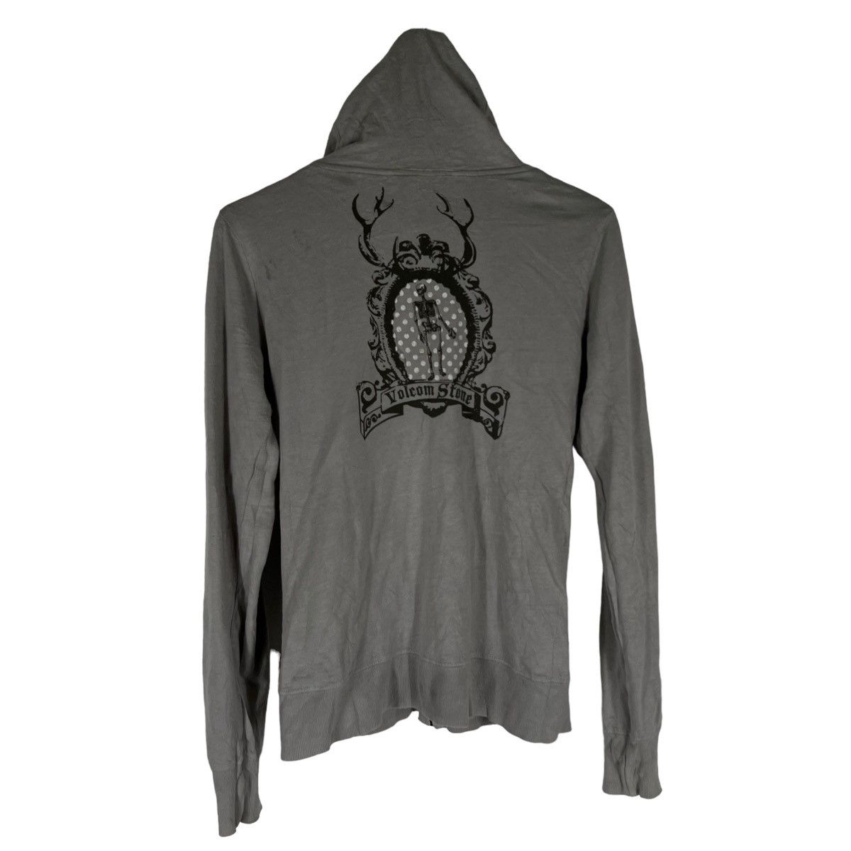 Japanese Brand VINTAGE VOLCOM HOODIE BIG LOGO PUNK STYLE Size US M / EU 48-50 / 2 - 2 Thumbnail