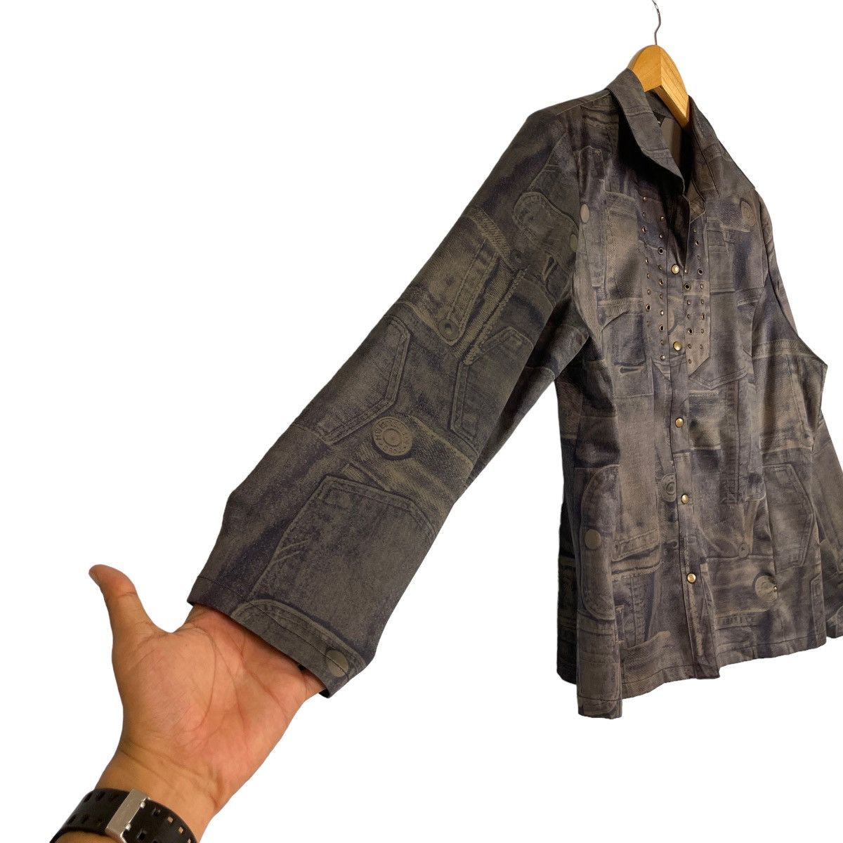 Designer Japanese Fullprint Denim Style Fashion Size US L / EU 52-54 / 3 - 6 Thumbnail