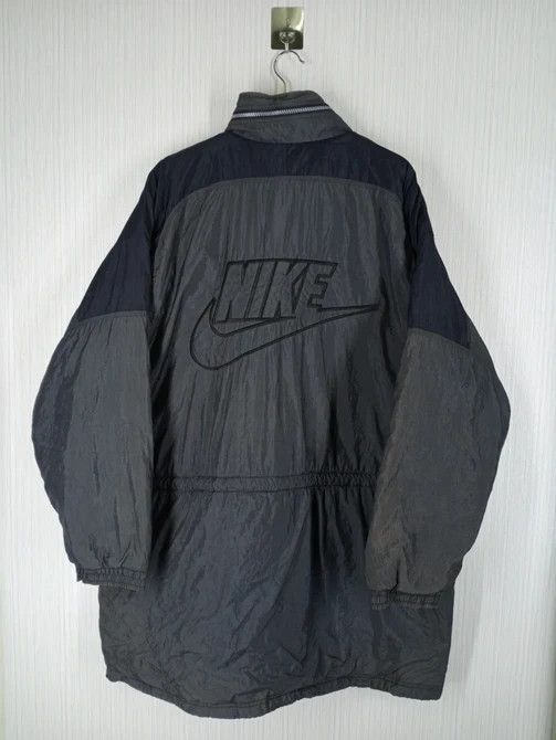 Nike × Vintage Rare Vintage 90s Nike Embroidered Big Logo Jacket Size US XL / EU 56 / 4 - 3 Thumbnail