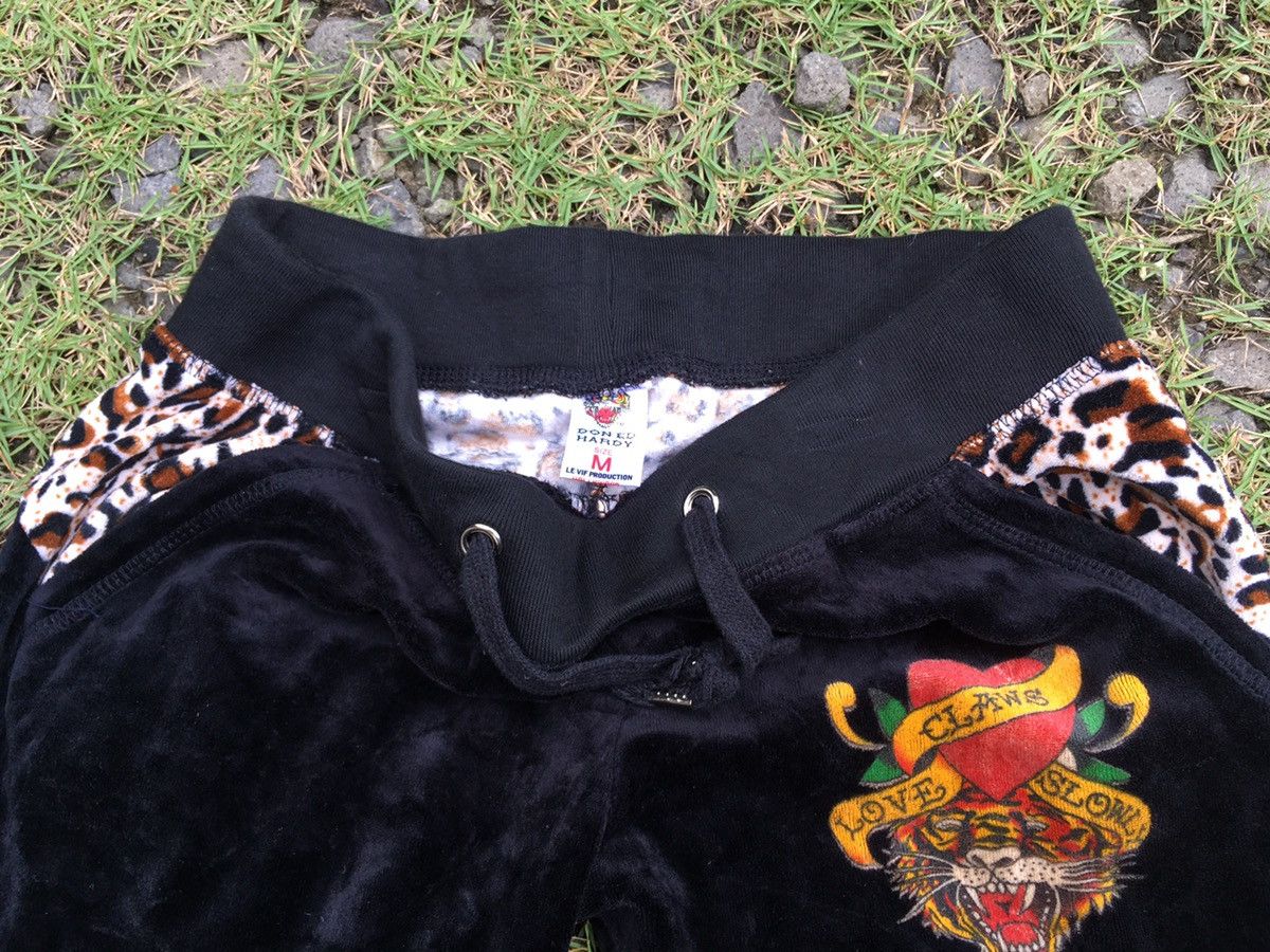 Ed Hardy Ed Hardy leopard velvet flare cutting sweatpants Size 30" / US 8 / IT 44 - 4 Thumbnail