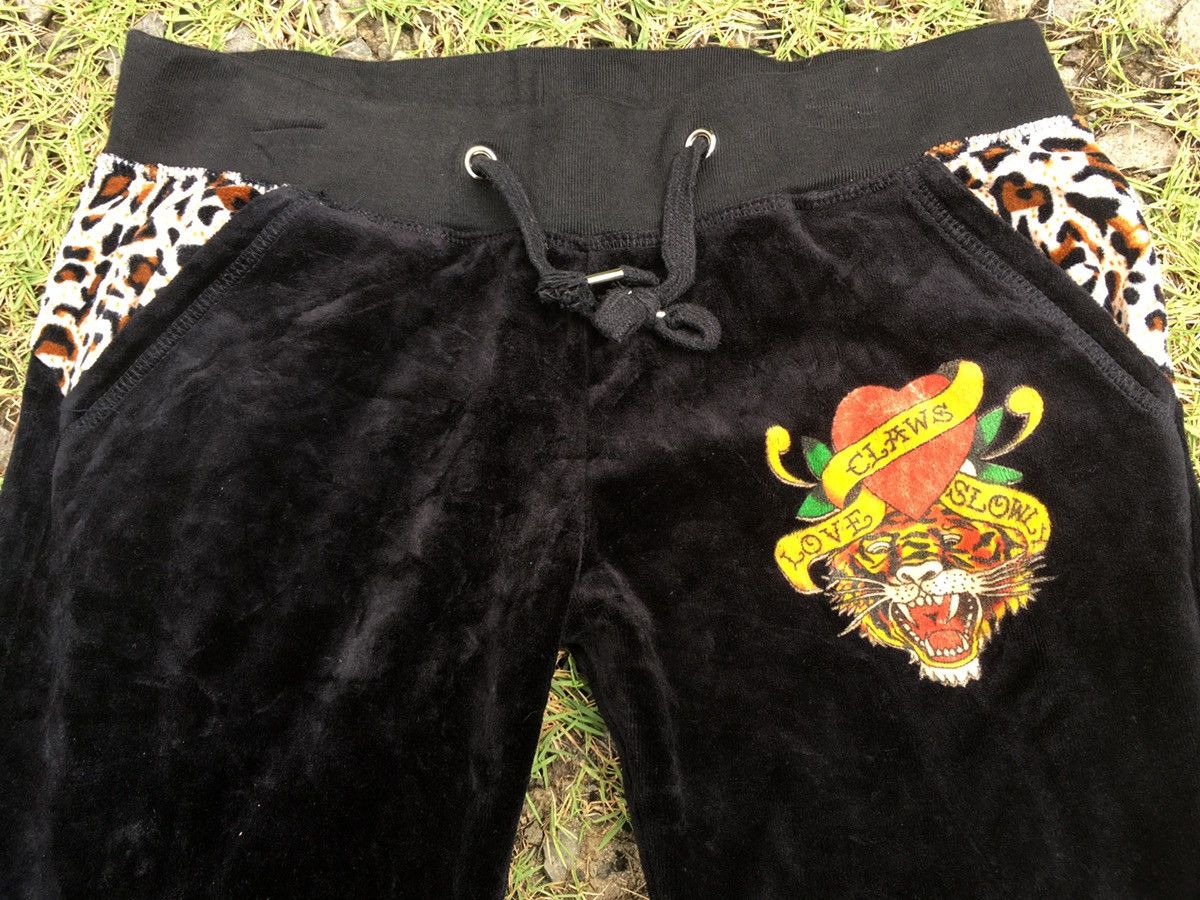Ed Hardy Ed Hardy leopard velvet flare cutting sweatpants Size 30" / US 8 / IT 44 - 2 Thumbnail