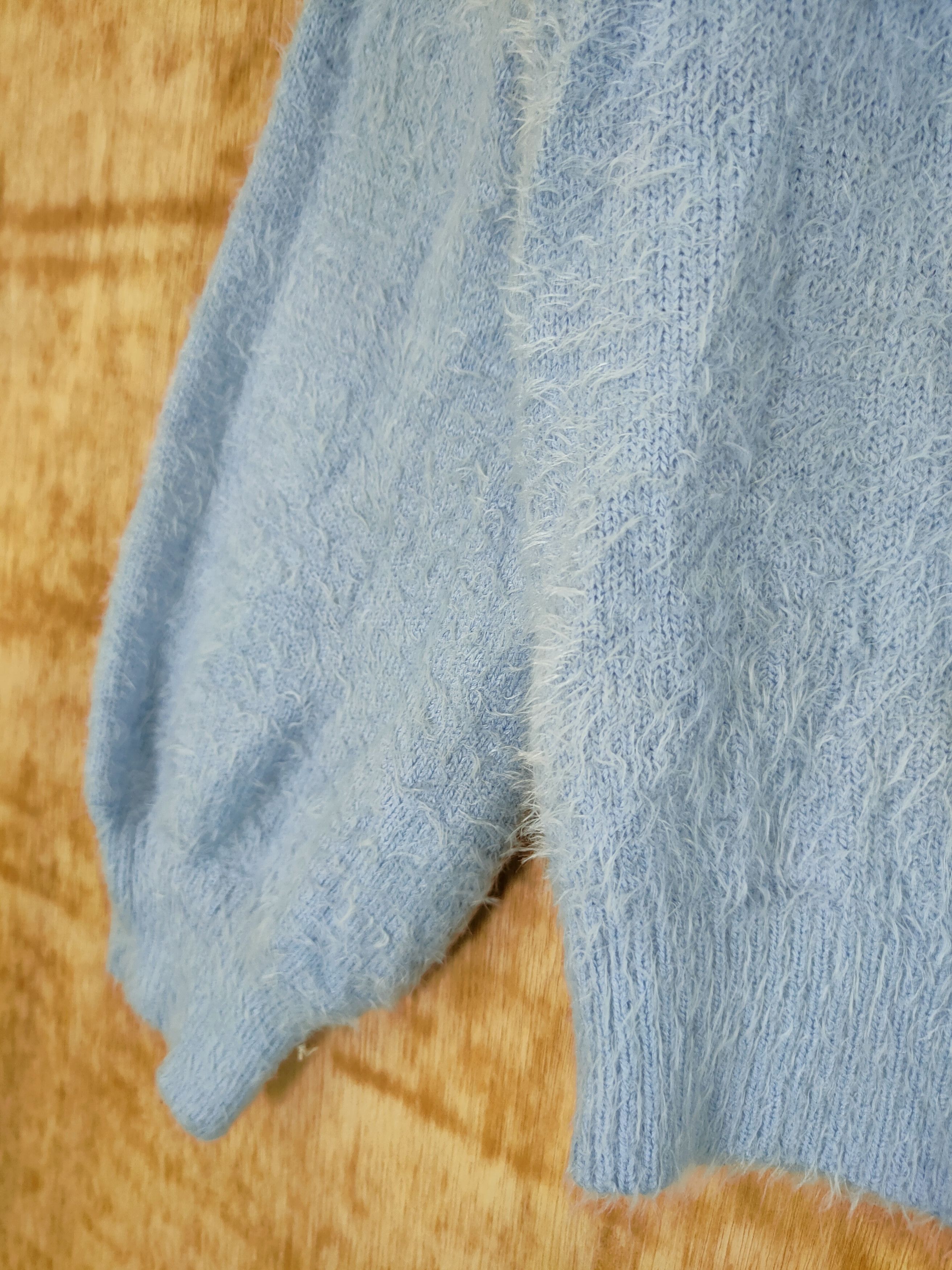 Homespun Knitwear DLL Earth japan knitwear soft fur mohair shaggy #46-549 Size S / US 4 / IT 40 - 5 Thumbnail