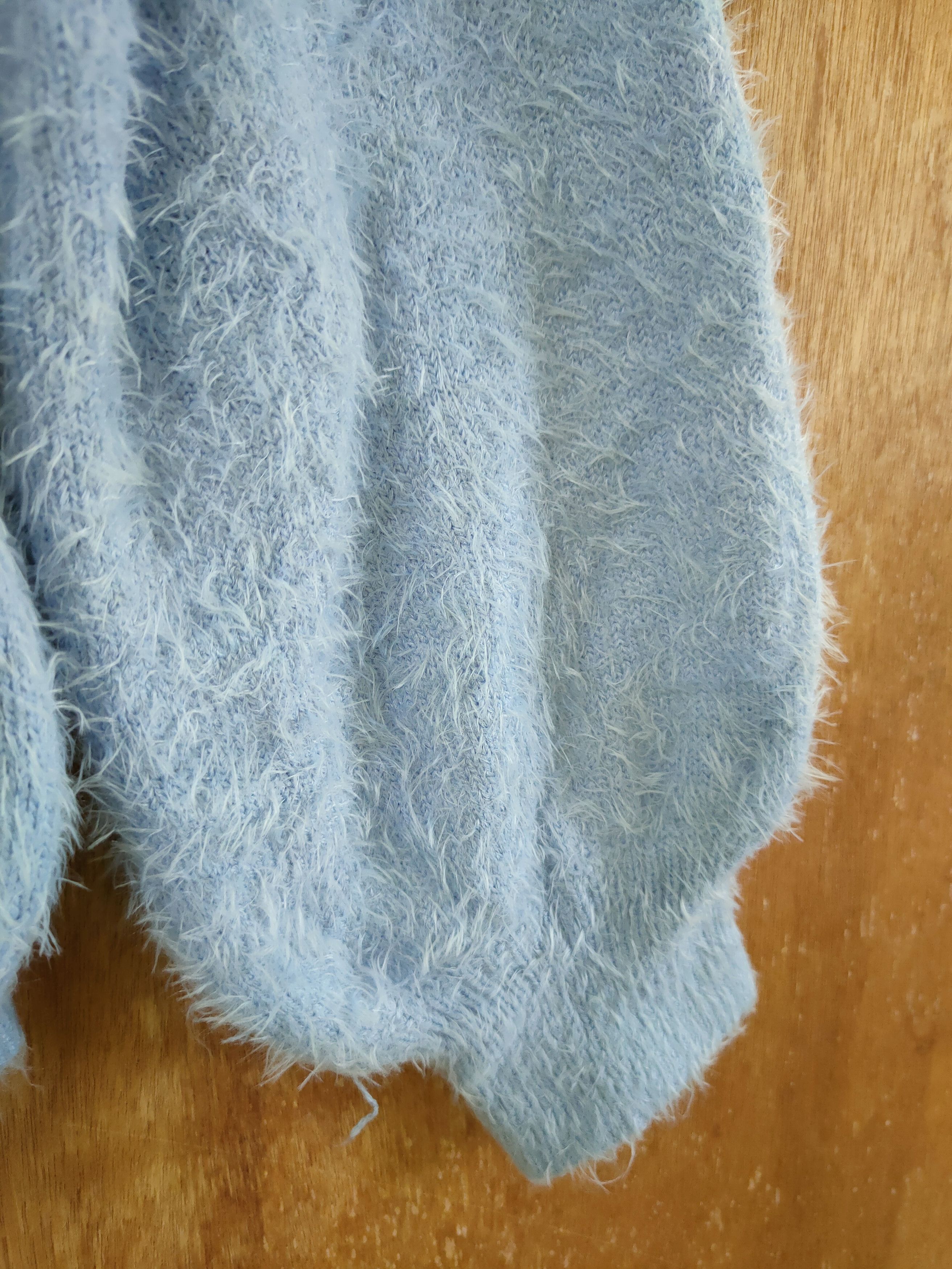 Homespun Knitwear DLL Earth japan knitwear soft fur mohair shaggy #46-549 Size S / US 4 / IT 40 - 4 Thumbnail