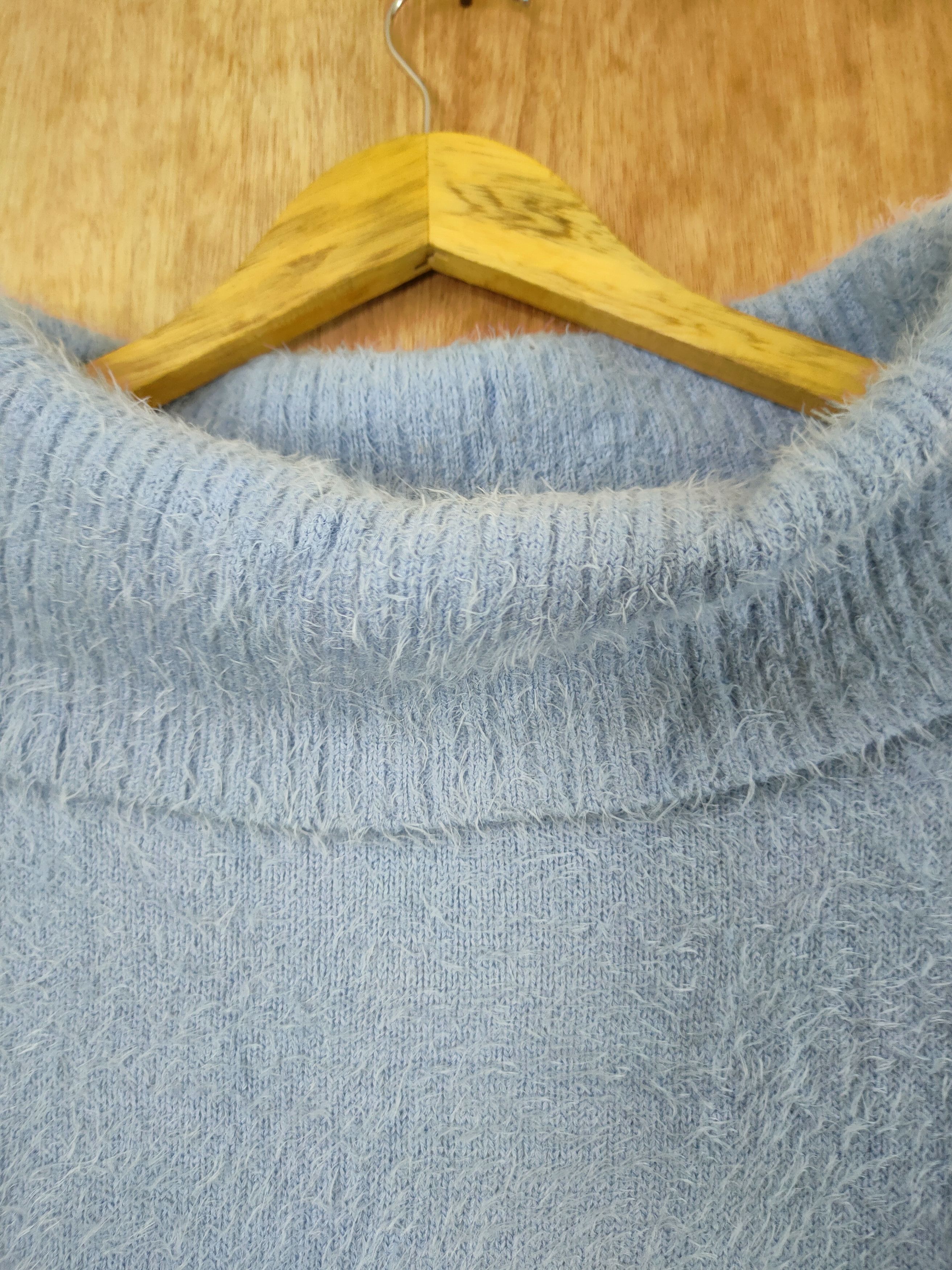Homespun Knitwear DLL Earth japan knitwear soft fur mohair shaggy #46-549 Size S / US 4 / IT 40 - 6 Thumbnail