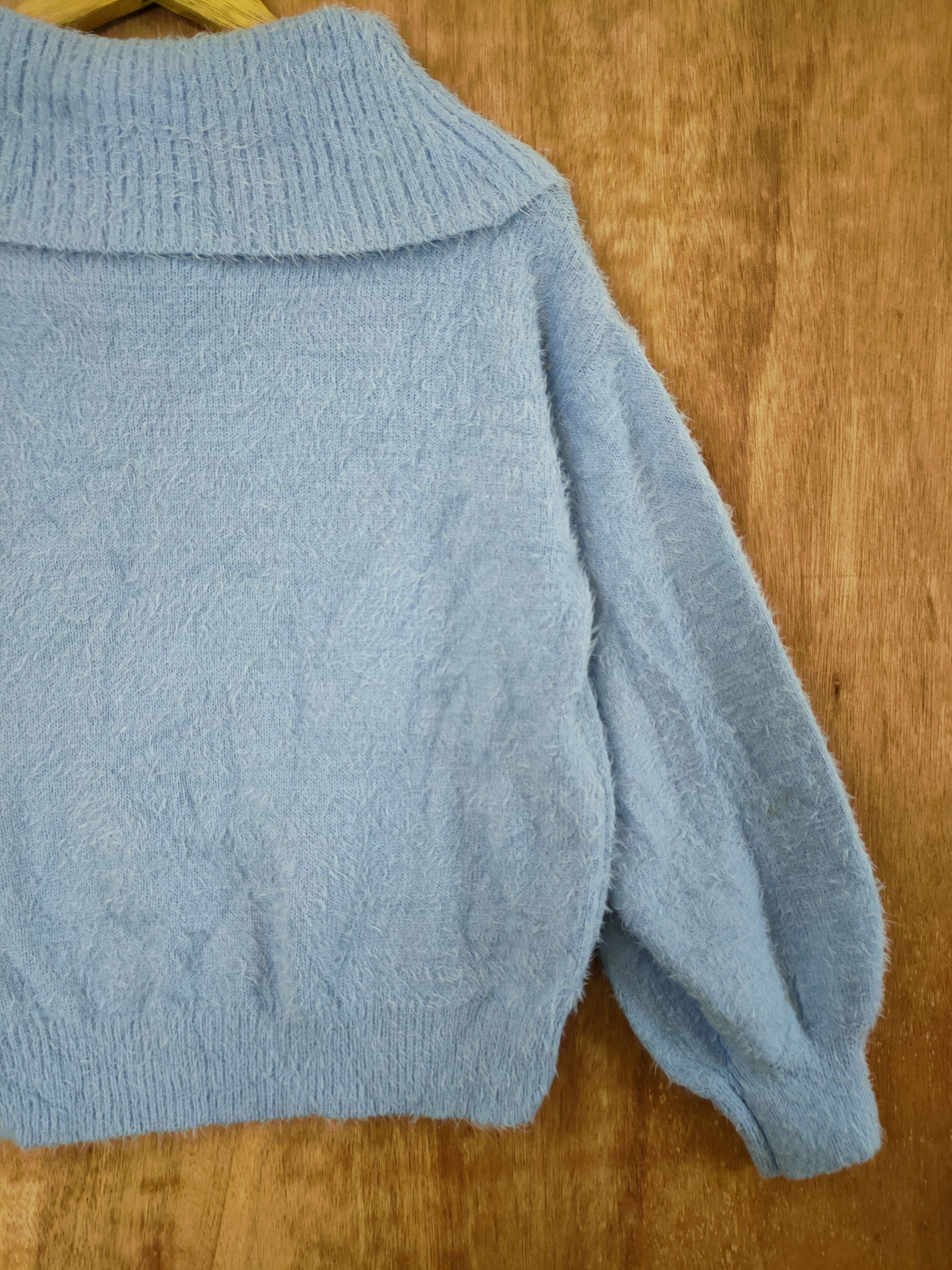 Homespun Knitwear DLL Earth japan knitwear soft fur mohair shaggy #46-549 Size S / US 4 / IT 40 - 10 Thumbnail