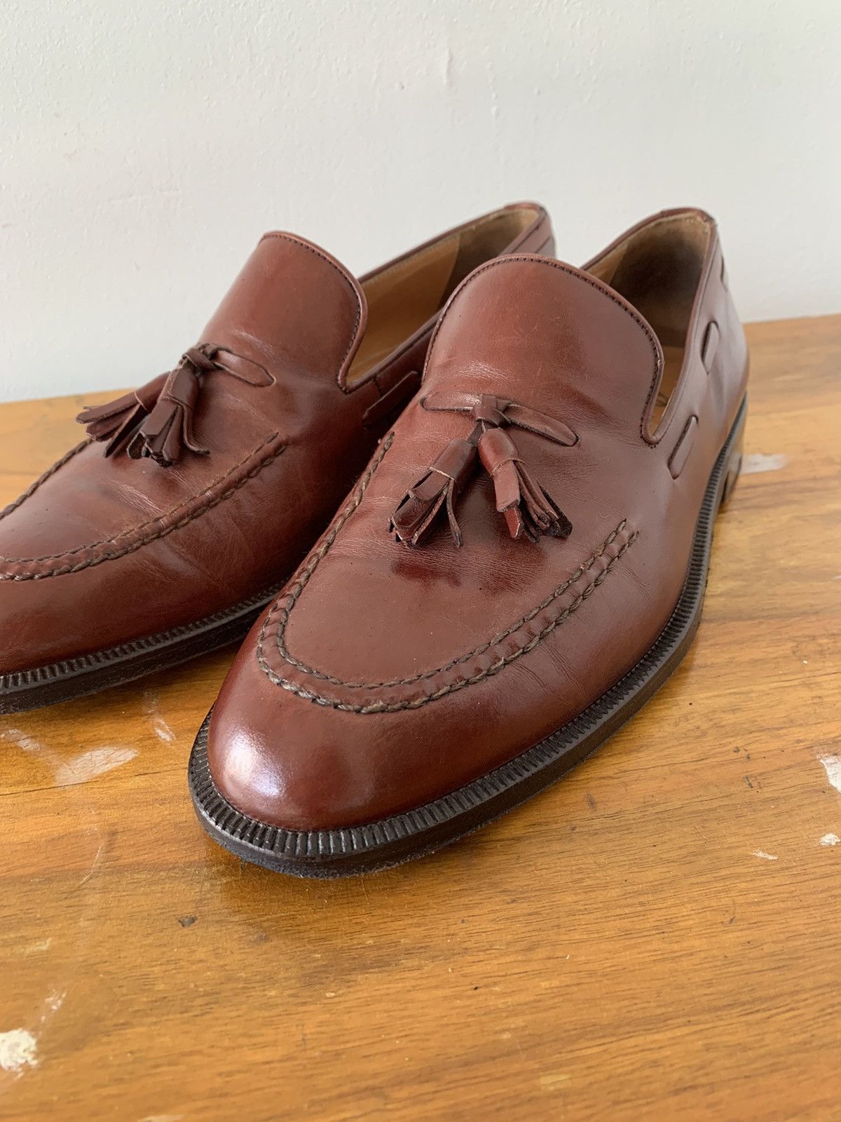 Designer × Loake RRP 320$ Guido 1212 Loafers Size US 8.5 / EU 41-42 - 3 Thumbnail