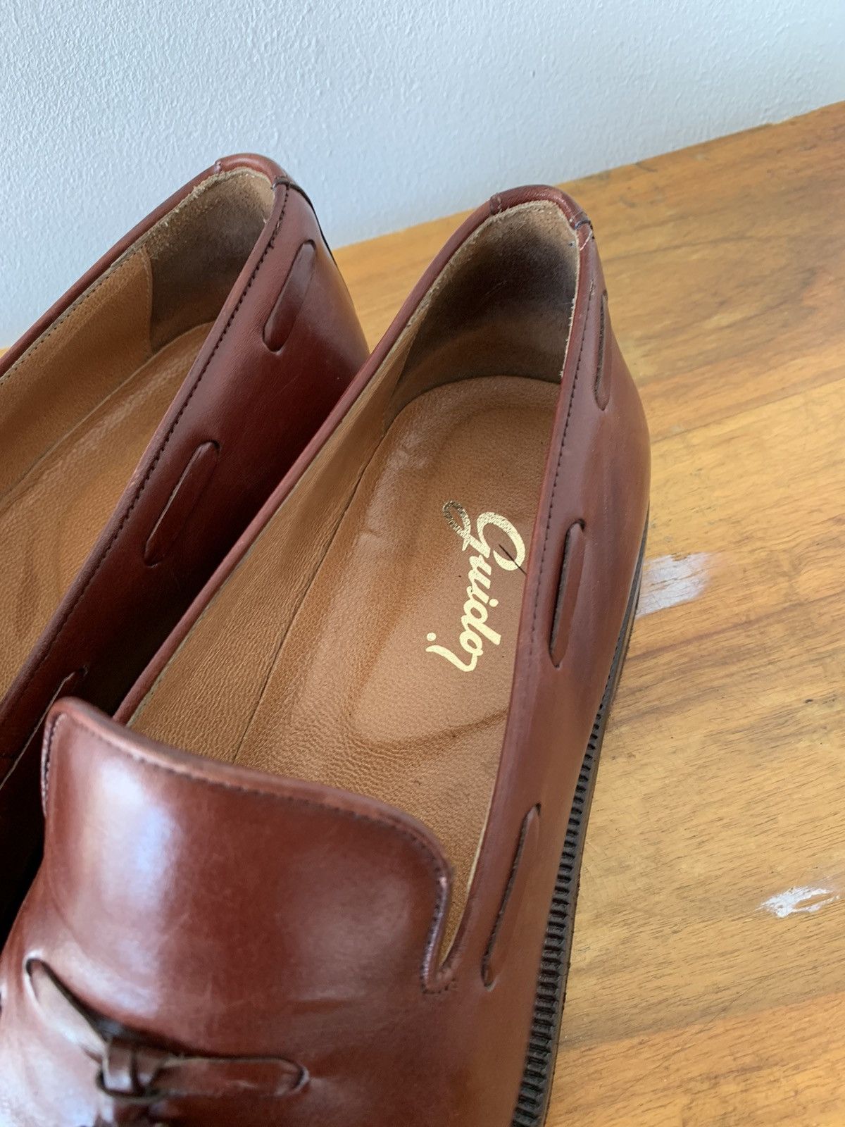 Designer × Loake RRP 320$ Guido 1212 Loafers Size US 8.5 / EU 41-42 - 4 Thumbnail