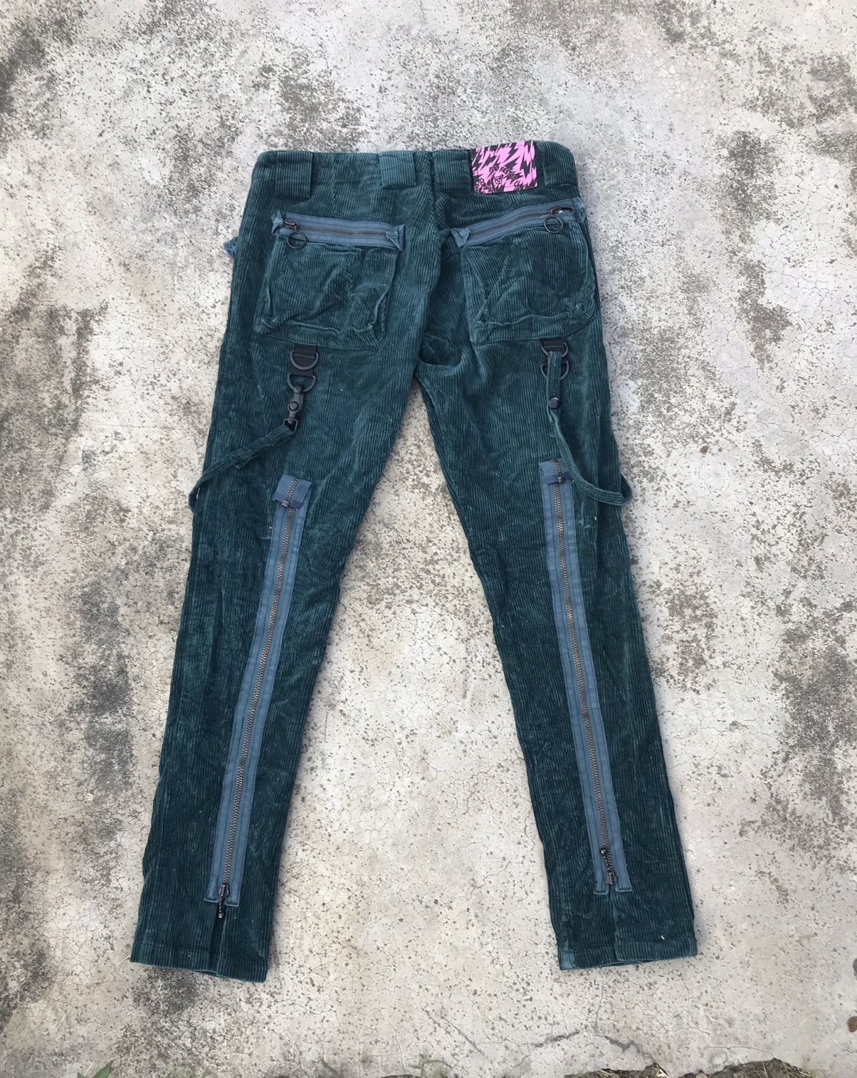 Japanese Brand RNA Inc Bondage Parachute Punk Corduroy Cord Pant Size US 29 - 1 Thumbnail