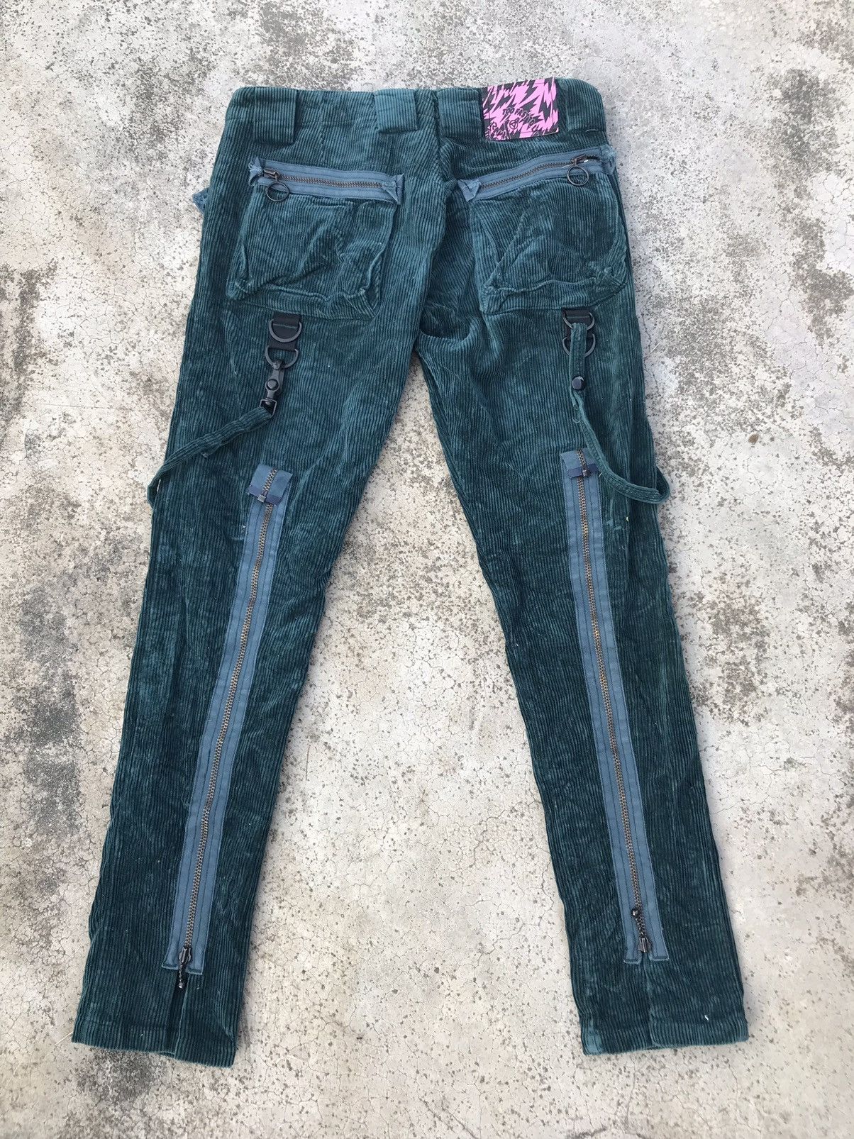 Japanese Brand RNA Inc Bondage Parachute Punk Corduroy Cord Pant Size US 29 - 4 Thumbnail