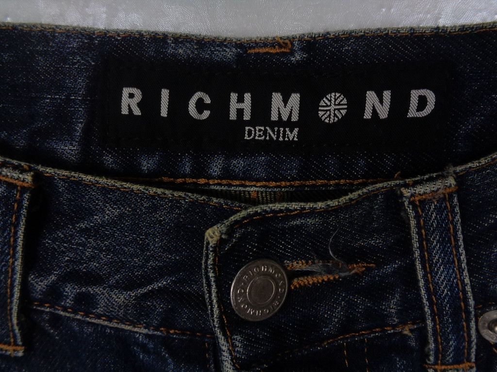 John Richmond John Richmond London Spell Out Denim Size US 30 / EU 46 - 5 Thumbnail