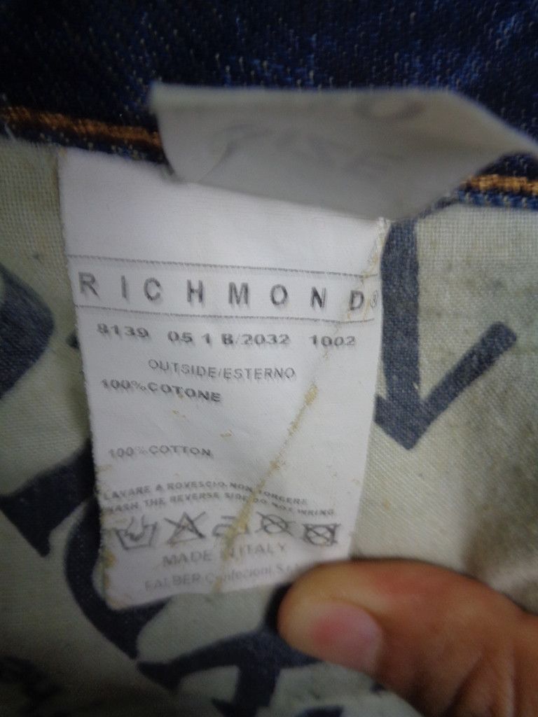 John Richmond John Richmond London Spell Out Denim Size US 30 / EU 46 - 7 Thumbnail