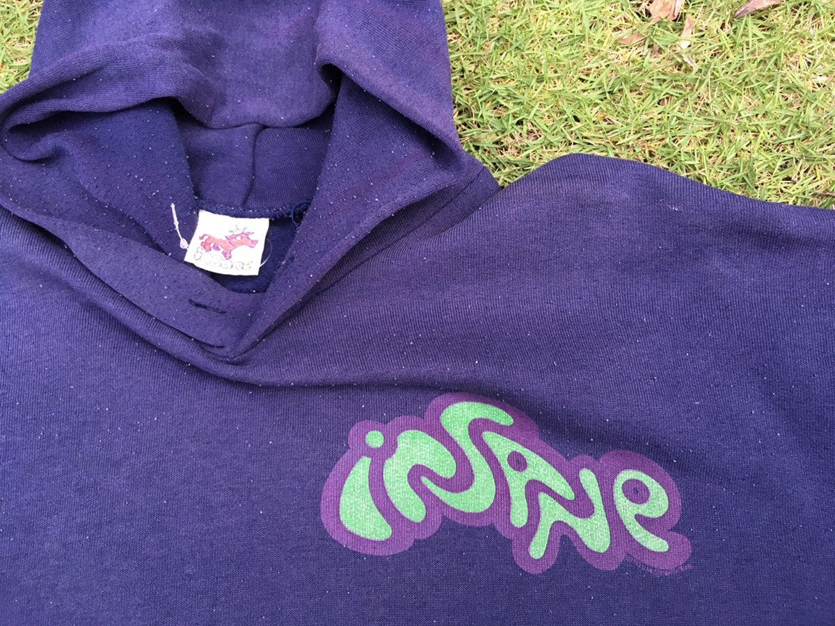 Vintage Vintage 90s INSANE skateboard hoodie Size US L / EU 52-54 / 3 - 3 Thumbnail