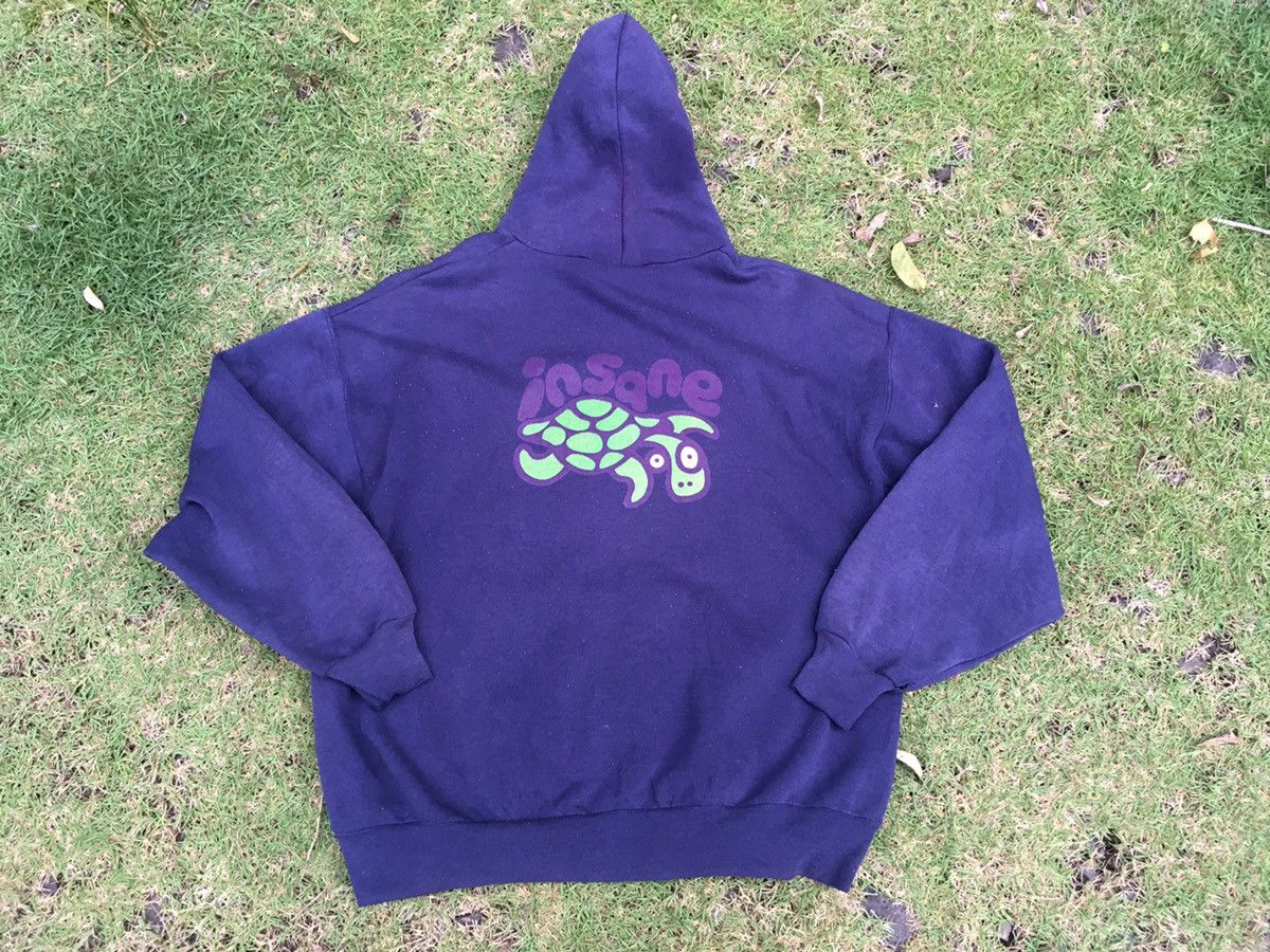 Vintage Vintage 90s INSANE skateboard hoodie Size US L / EU 52-54 / 3 - 2 Thumbnail