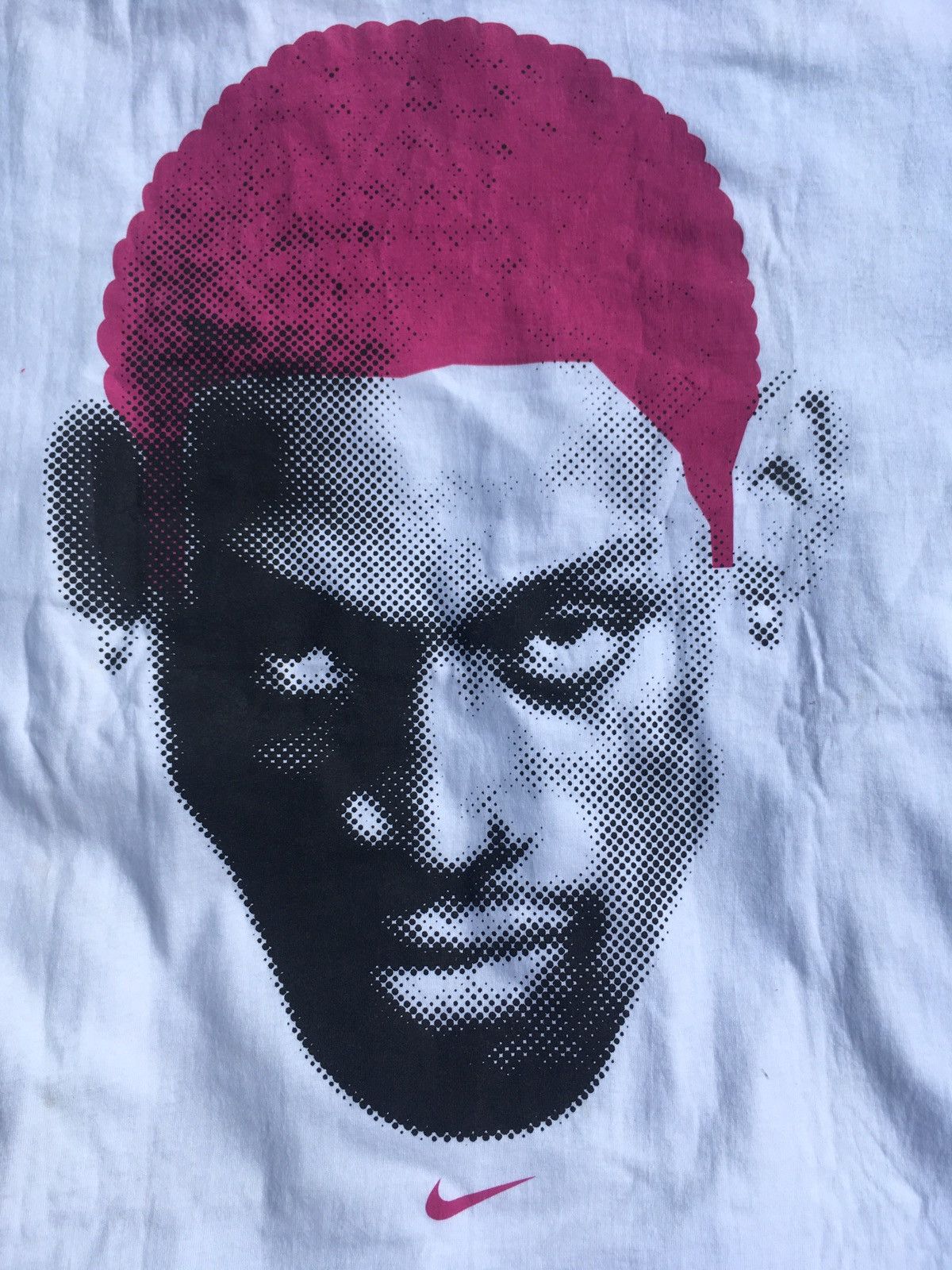 NBA × Nike × Vintage Vintage Deadstock Nike Rodman tshirt Size US XXL / EU 58 / 5 - 1 Thumbnail