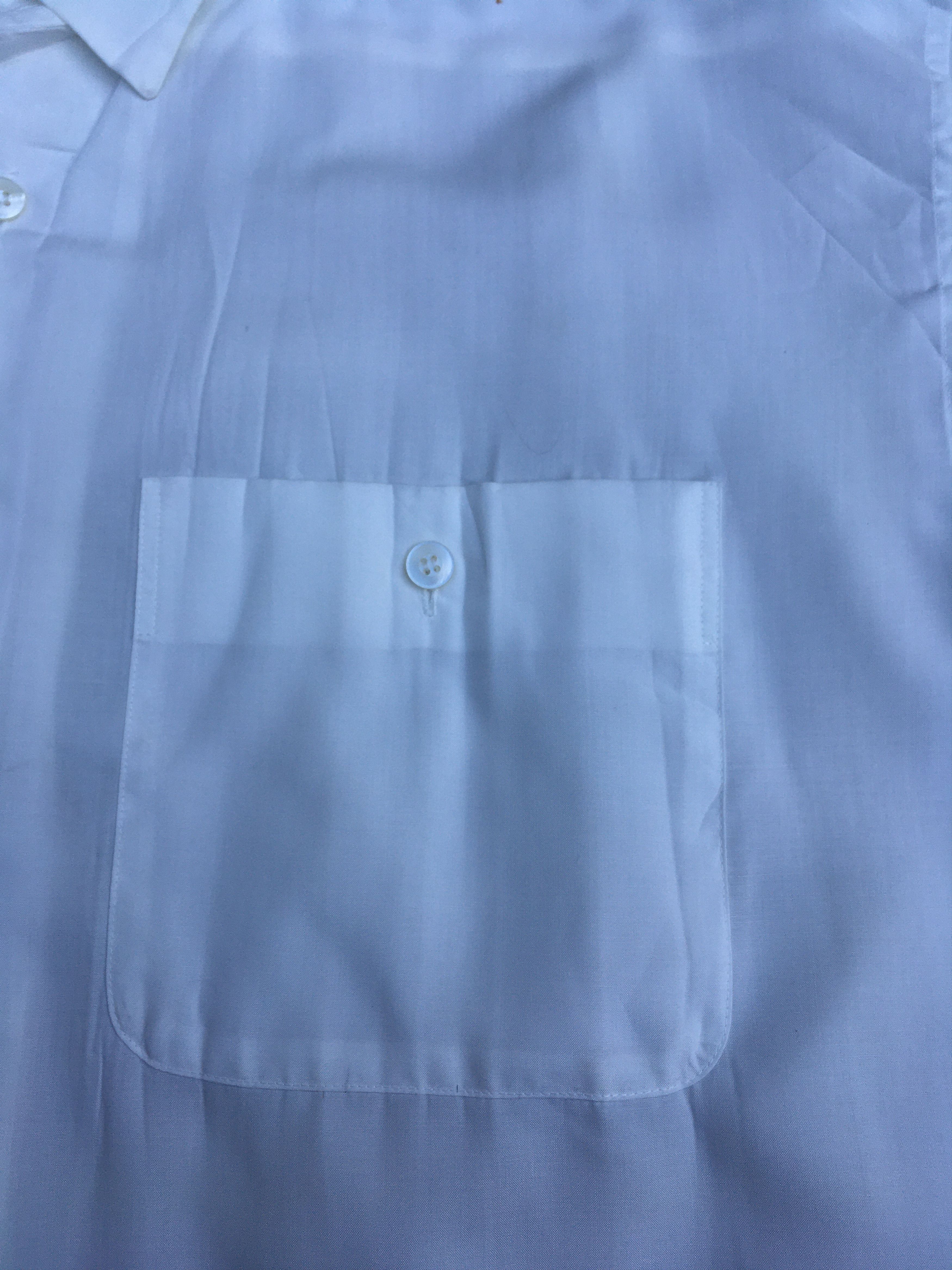 Issey Miyake × Vintage Vintage Issey miyake pleated pocket shirt Size US XL / EU 56 / 4 - 4 Thumbnail