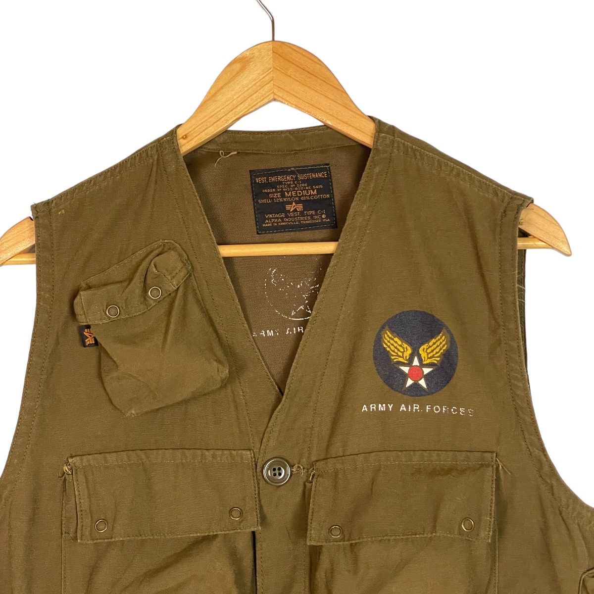 Avirex 🔥LAST PRICE🔥 Avirex Type C-1 Tactical Vest (18Pockets) Size US M / EU 48-50 / 2 - 3 Thumbnail