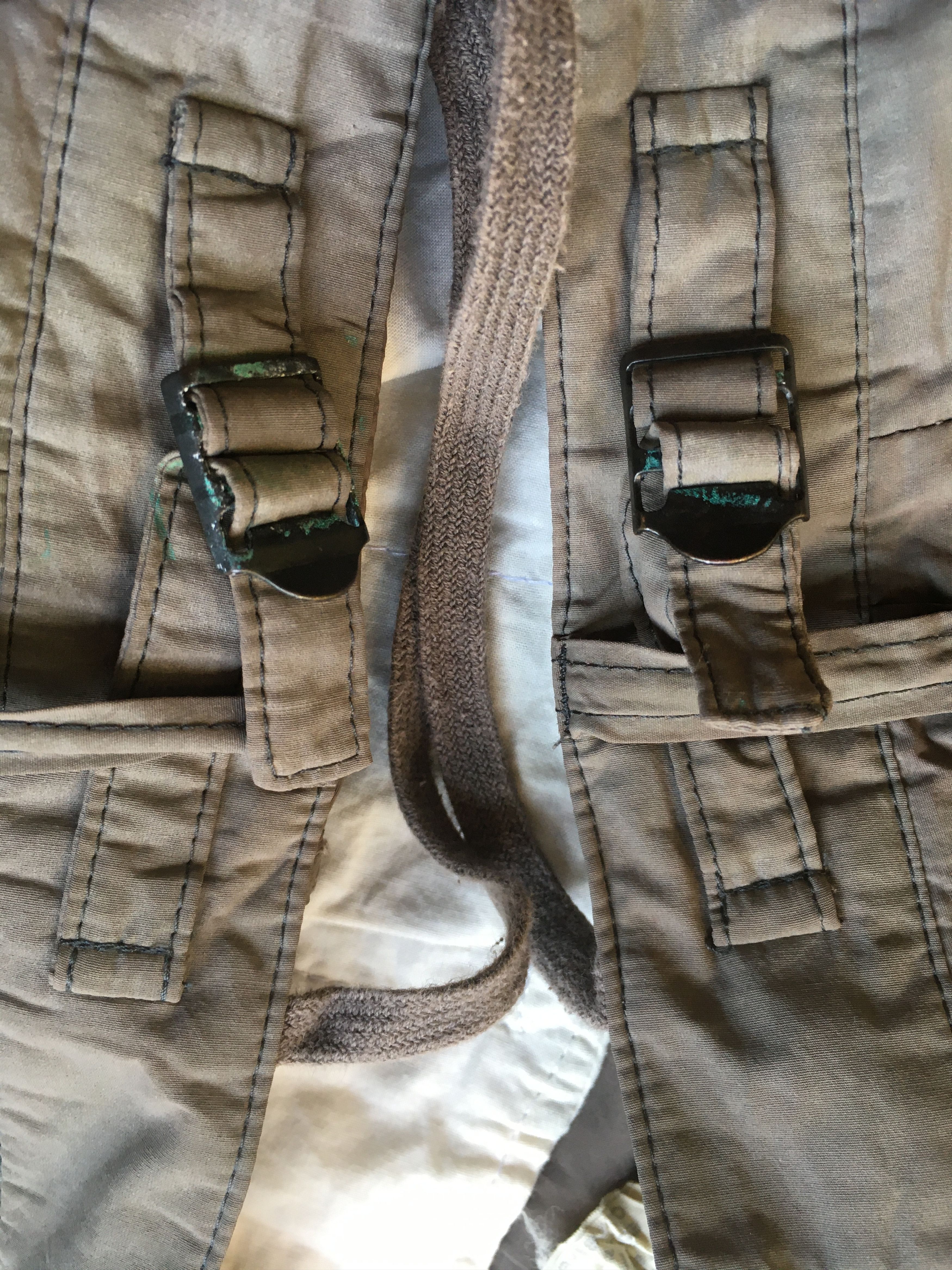 Helmut Lang × Vintage Vintage Helmut Lang Aw2000 buckle pants Size US 30 / EU 46 - 6 Thumbnail