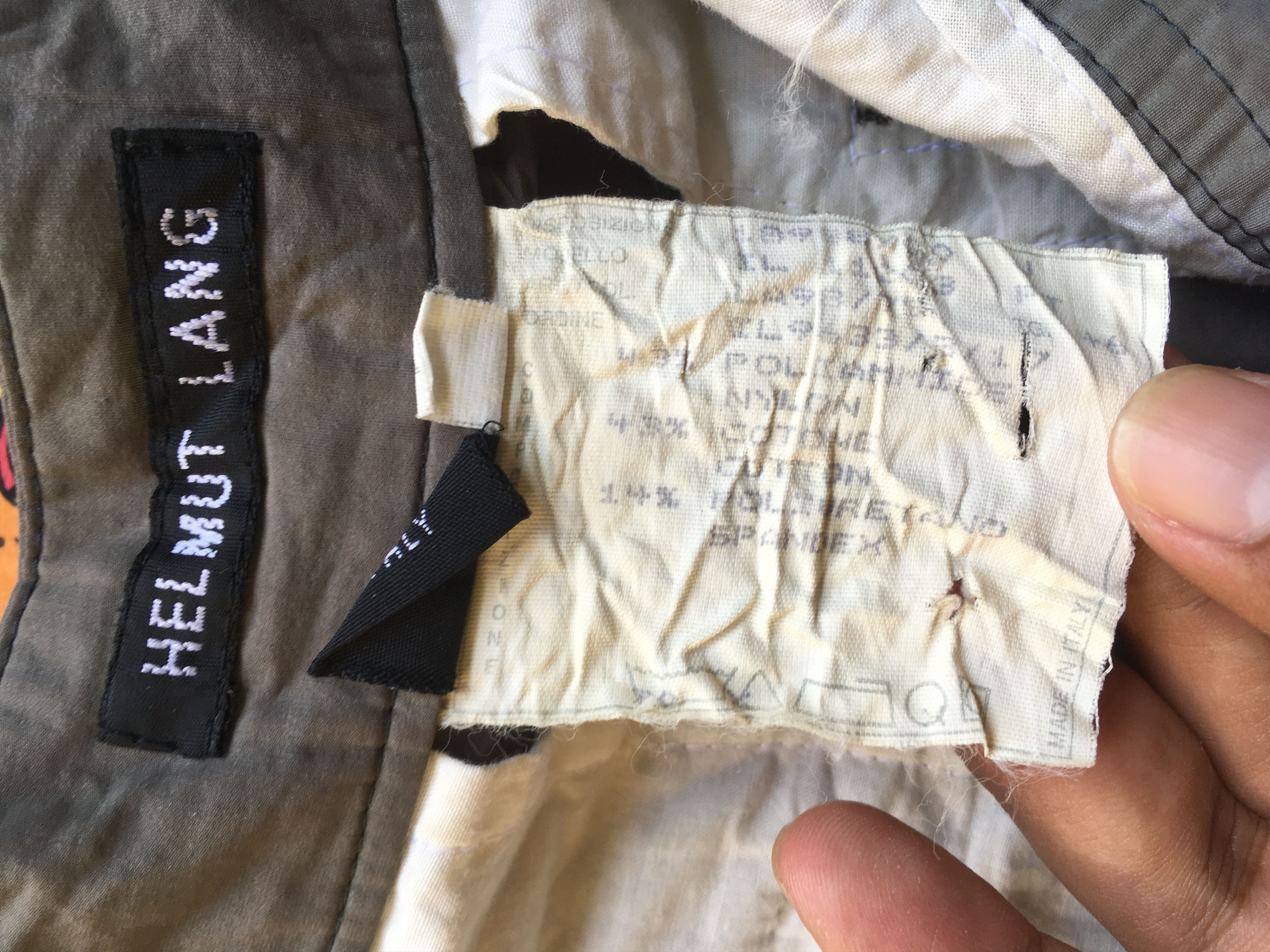 Helmut Lang × Vintage Vintage Helmut Lang Aw2000 buckle pants Size US 30 / EU 46 - 3 Thumbnail