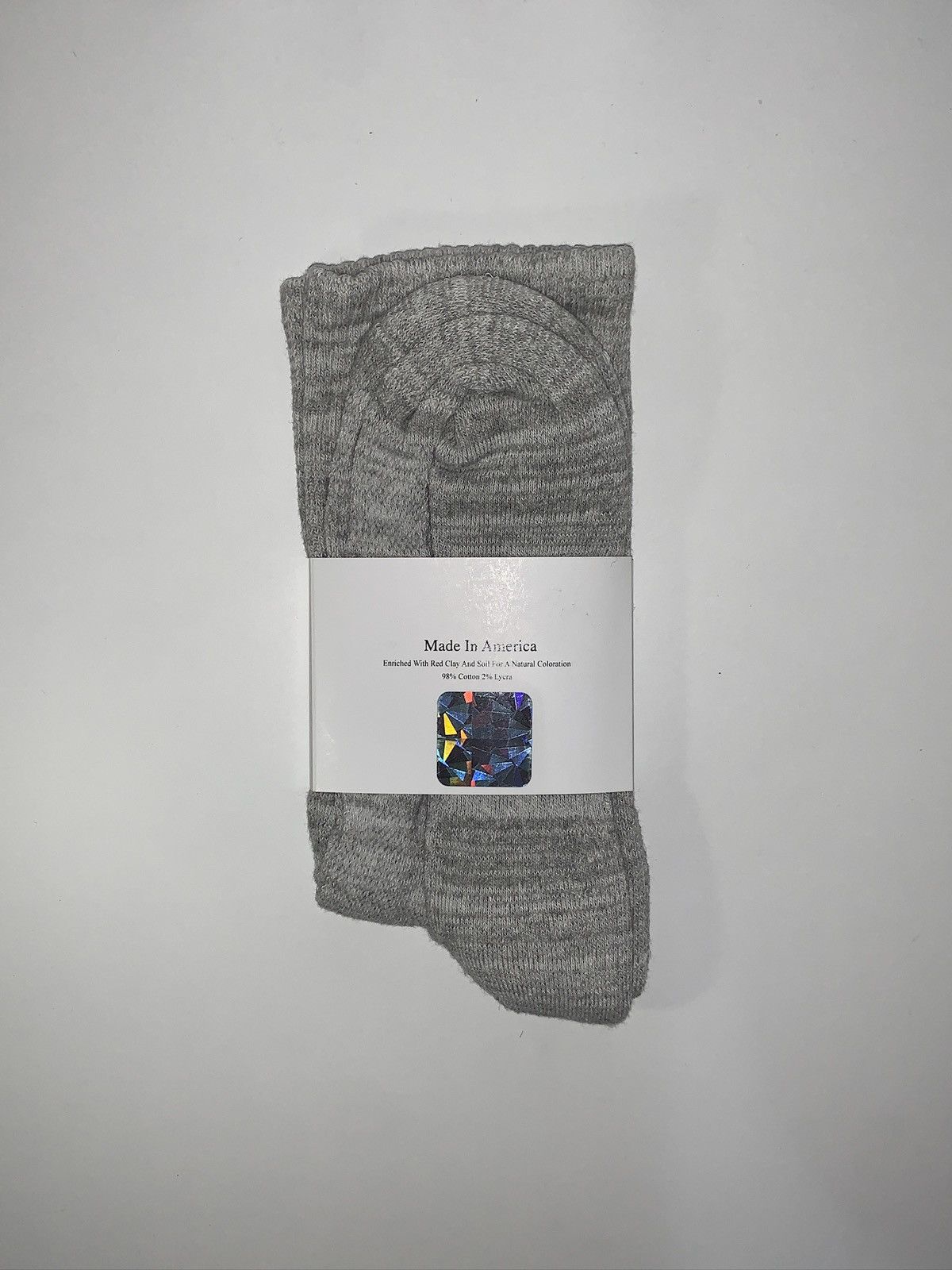 HIDDEN HIDDEN® Crew Socks - Marble/Green Size ONE SIZE - 2 Thumbnail