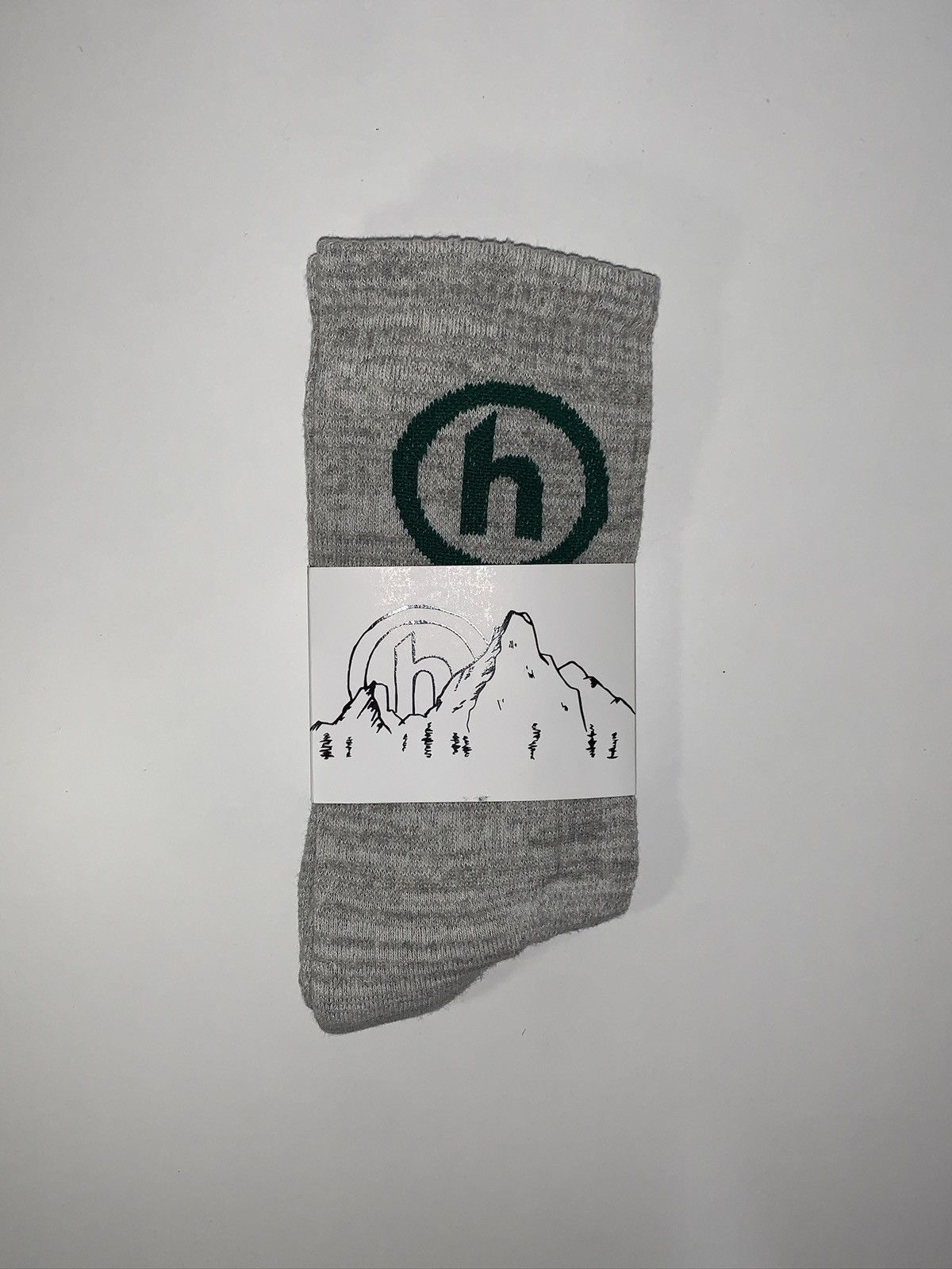 HIDDEN HIDDEN® Crew Socks - Marble/Green Size ONE SIZE - 1 Thumbnail