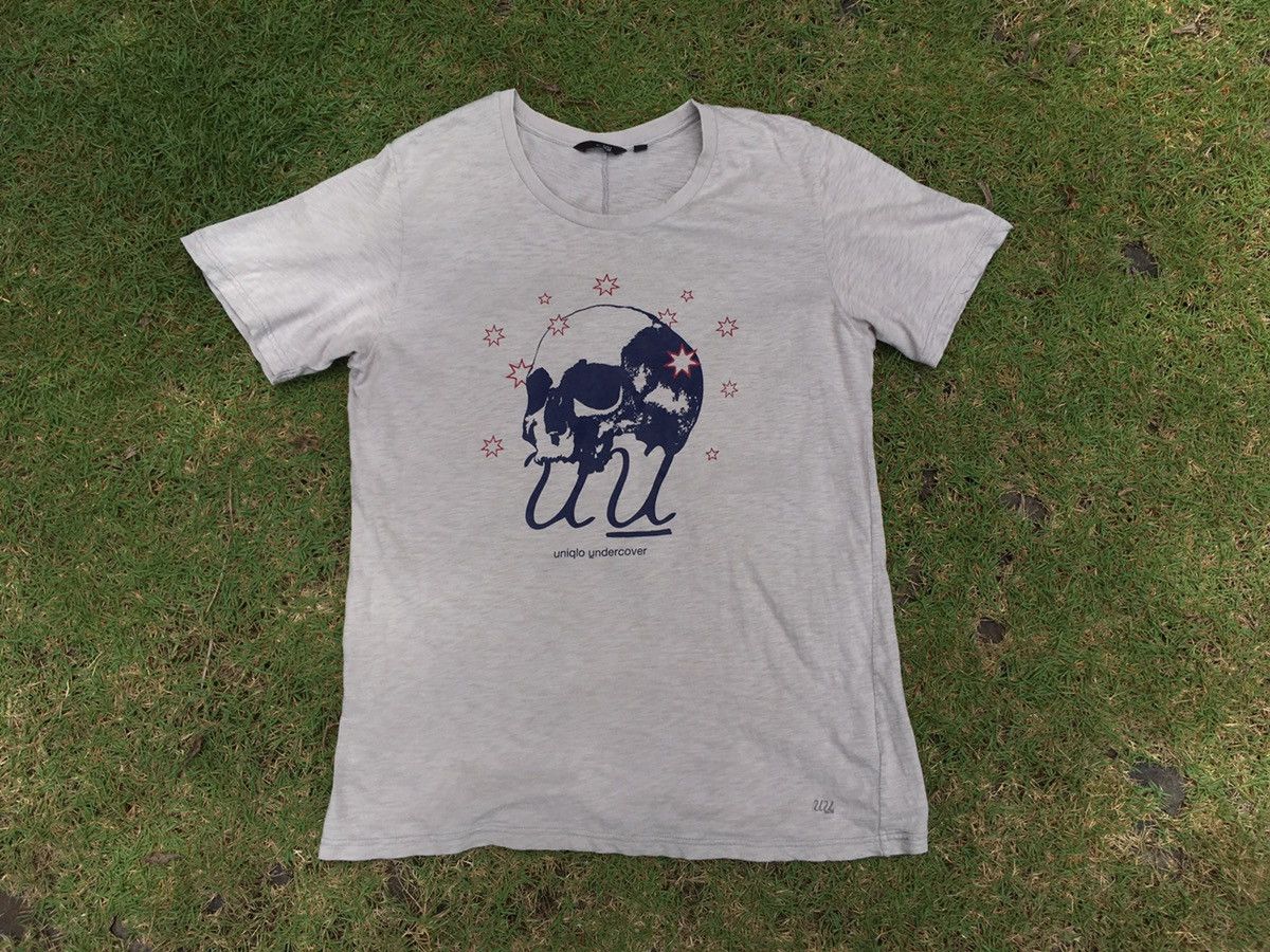 Jun Takahashi × Undercover × Uniqlo Uniqlo undercover Skull big logo tshirt Size US L / EU 52-54 / 3 - 1 Thumbnail