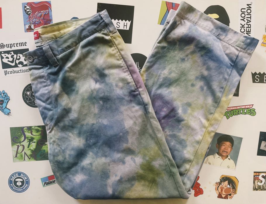 Supreme Supreme Pin Up Tie Dye Chino Pants Multi | Grailed