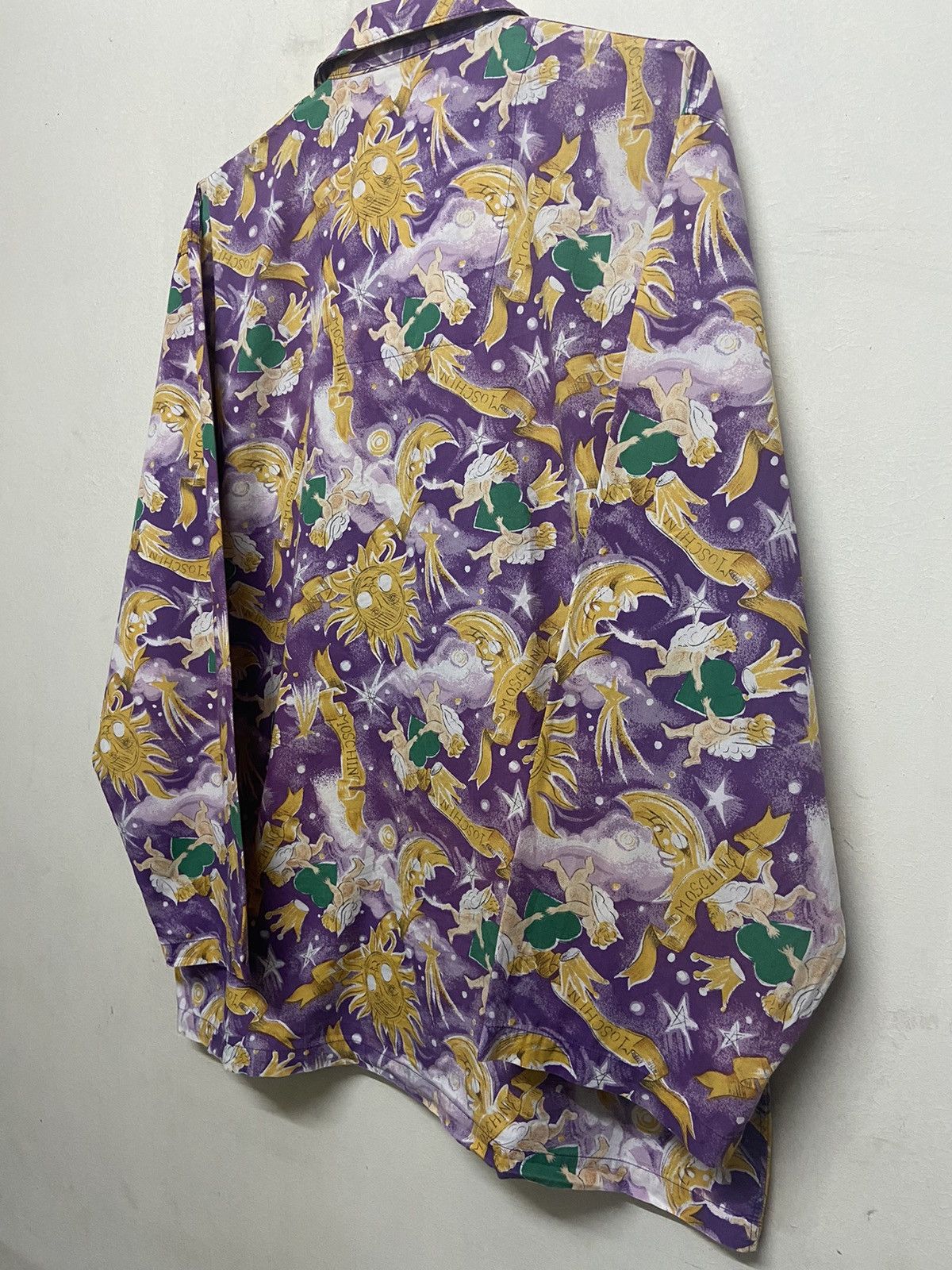 Designer × Moschino 🔥FASTSALE🔥Vintage Moschino Milano SunMoon Buttom Up Size US L / EU 52-54 / 3 - 5 Thumbnail