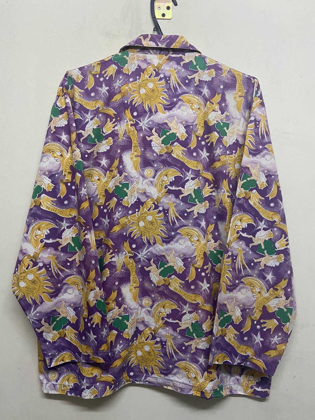 Designer × Moschino 🔥FASTSALE🔥Vintage Moschino Milano SunMoon Buttom Up Size US L / EU 52-54 / 3 - 4 Thumbnail