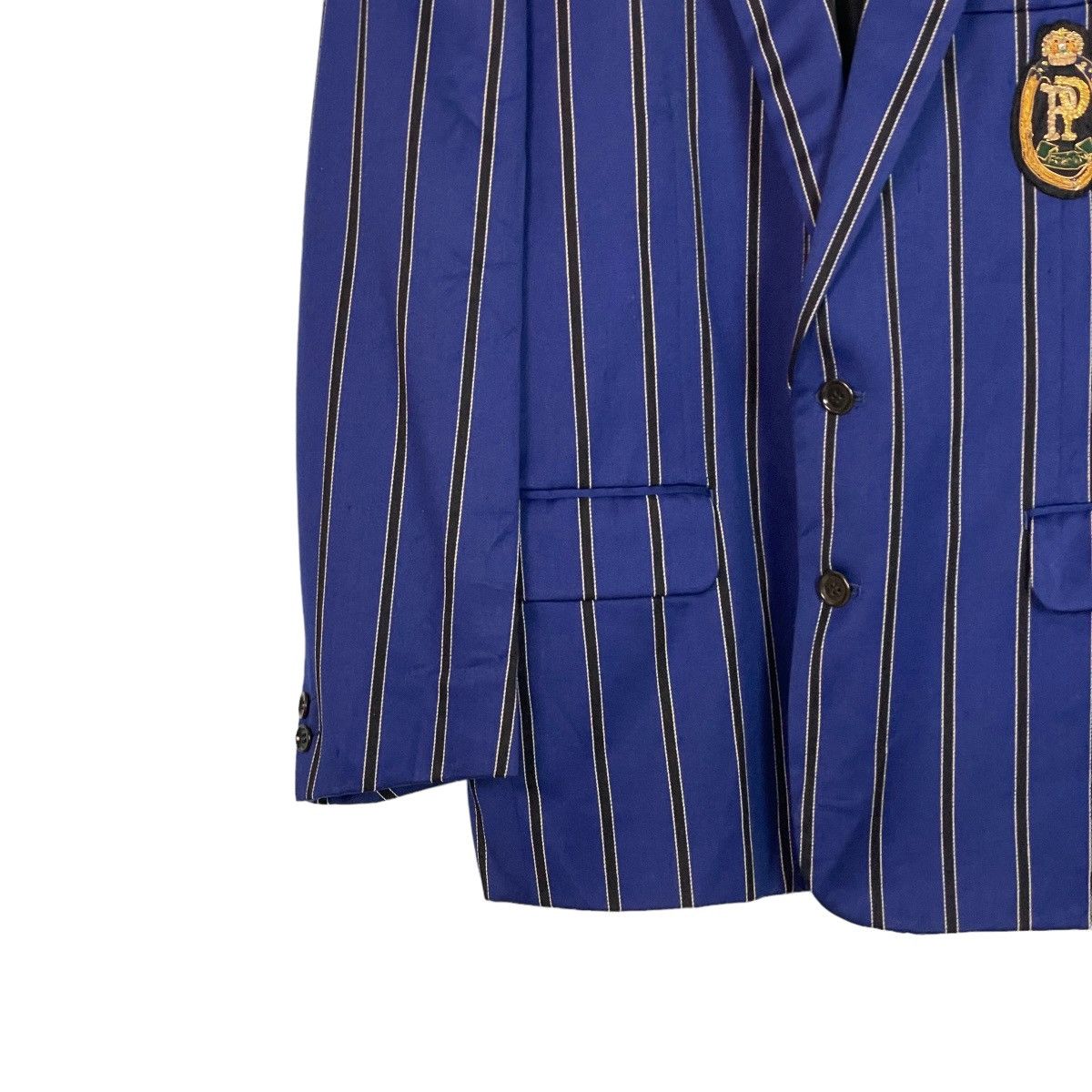 PPFM PPFM Blue Stripes Blazer Size 46R - 2 Thumbnail