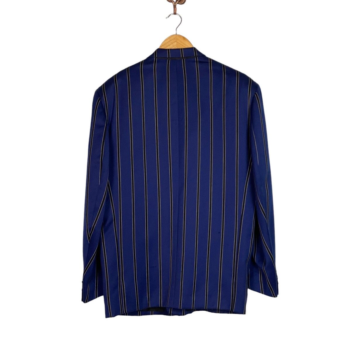 PPFM PPFM Blue Stripes Blazer Size 46R - 13 Thumbnail