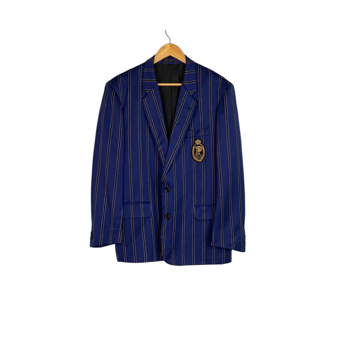 PPFM PPFM Blue Stripes Blazer Size 46R - 1 Thumbnail