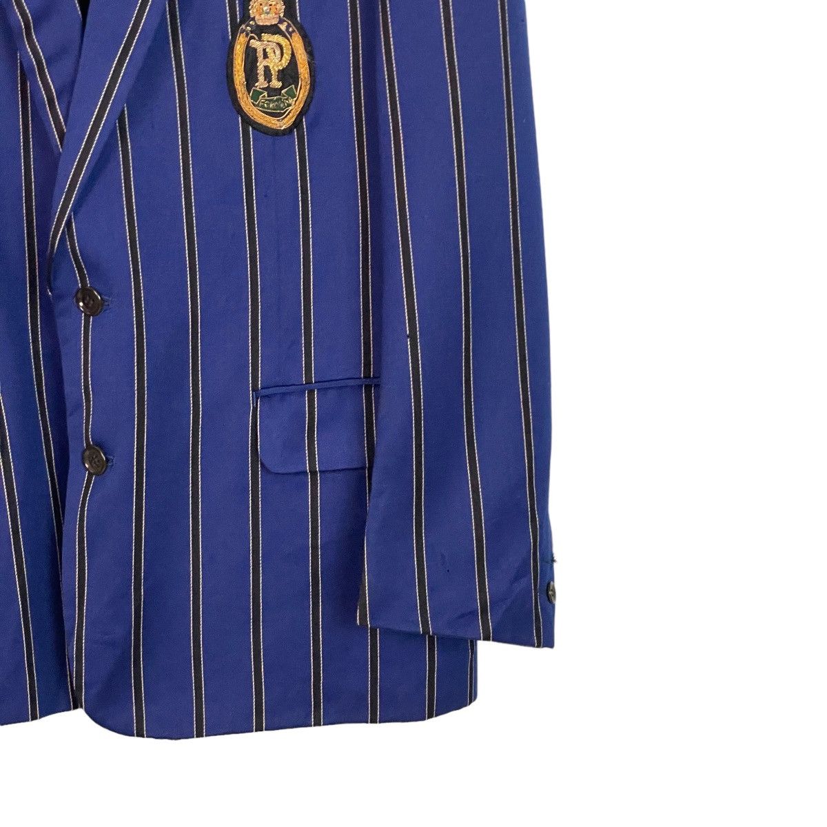 PPFM PPFM Blue Stripes Blazer Size 46R - 4 Thumbnail