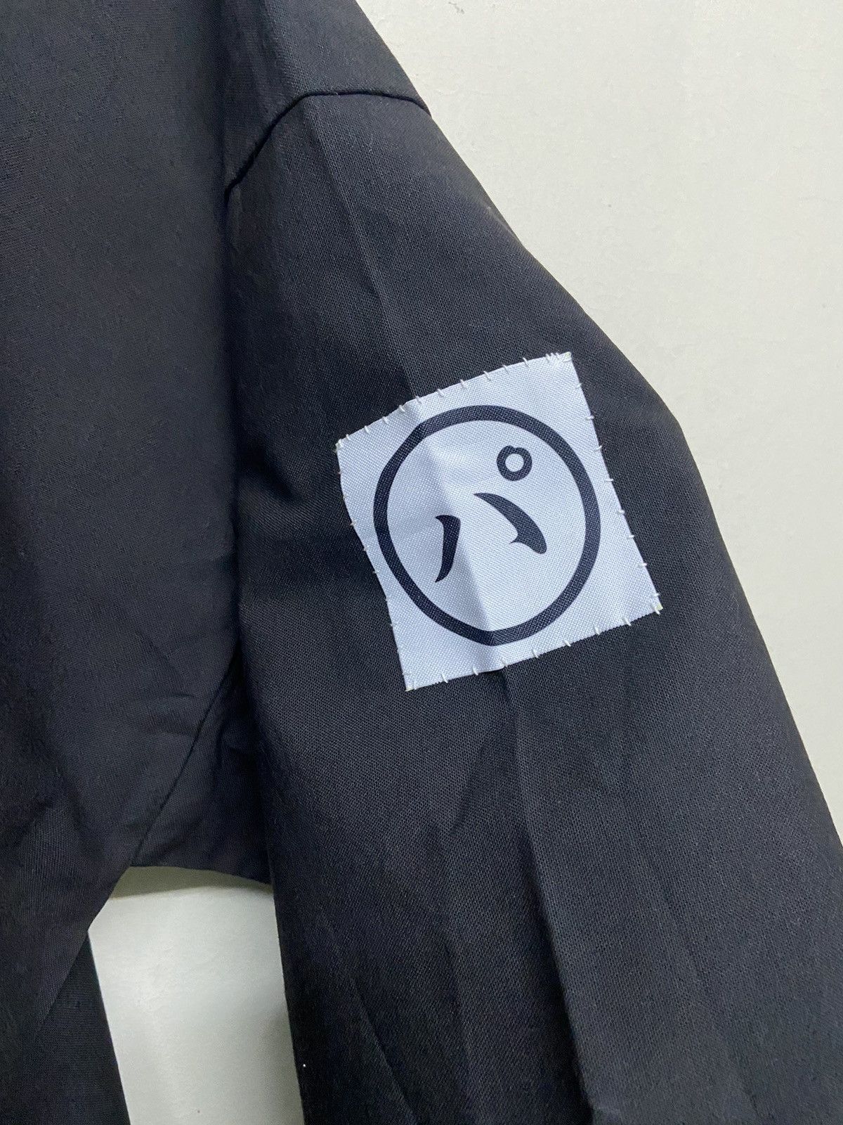 Komono 🔥NEEDGONE🔥Kimono Japan Traditional Black Happi Jacket Size US XL / EU 56 / 4 - 5 Thumbnail