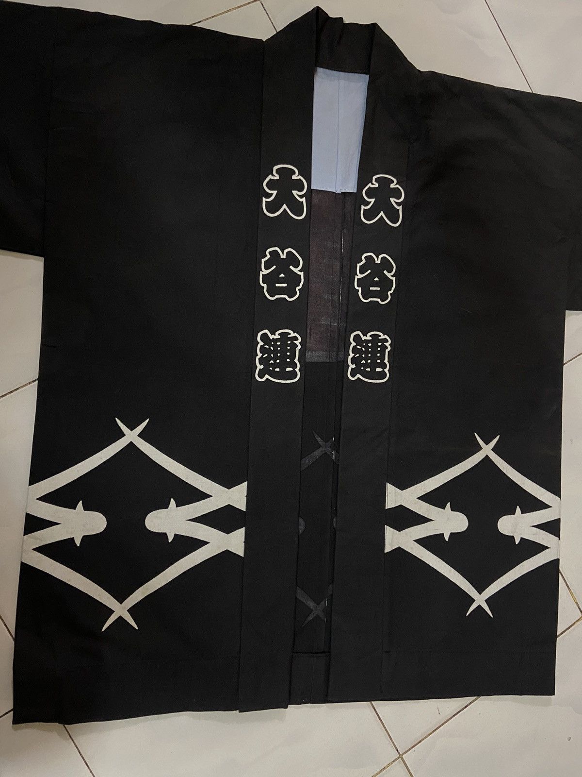 Komono 🔥NEEDGONE🔥Kimono Japan Traditional Black Happi Jacket Size US XL / EU 56 / 4 - 11 Thumbnail