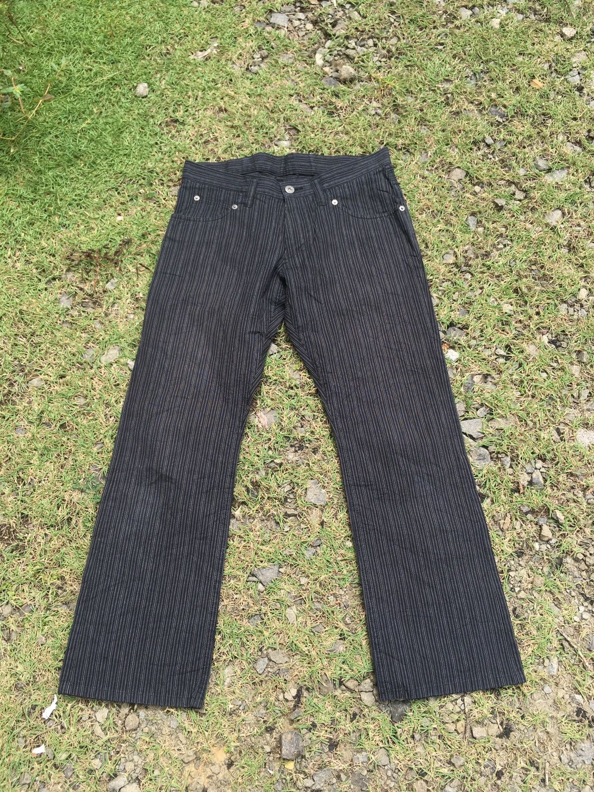 Japanese Brand × Yohji Yamamoto Vintage A.A.R Against All Risk by Yohji Yamamoto pants Size US 29 - 1 Thumbnail