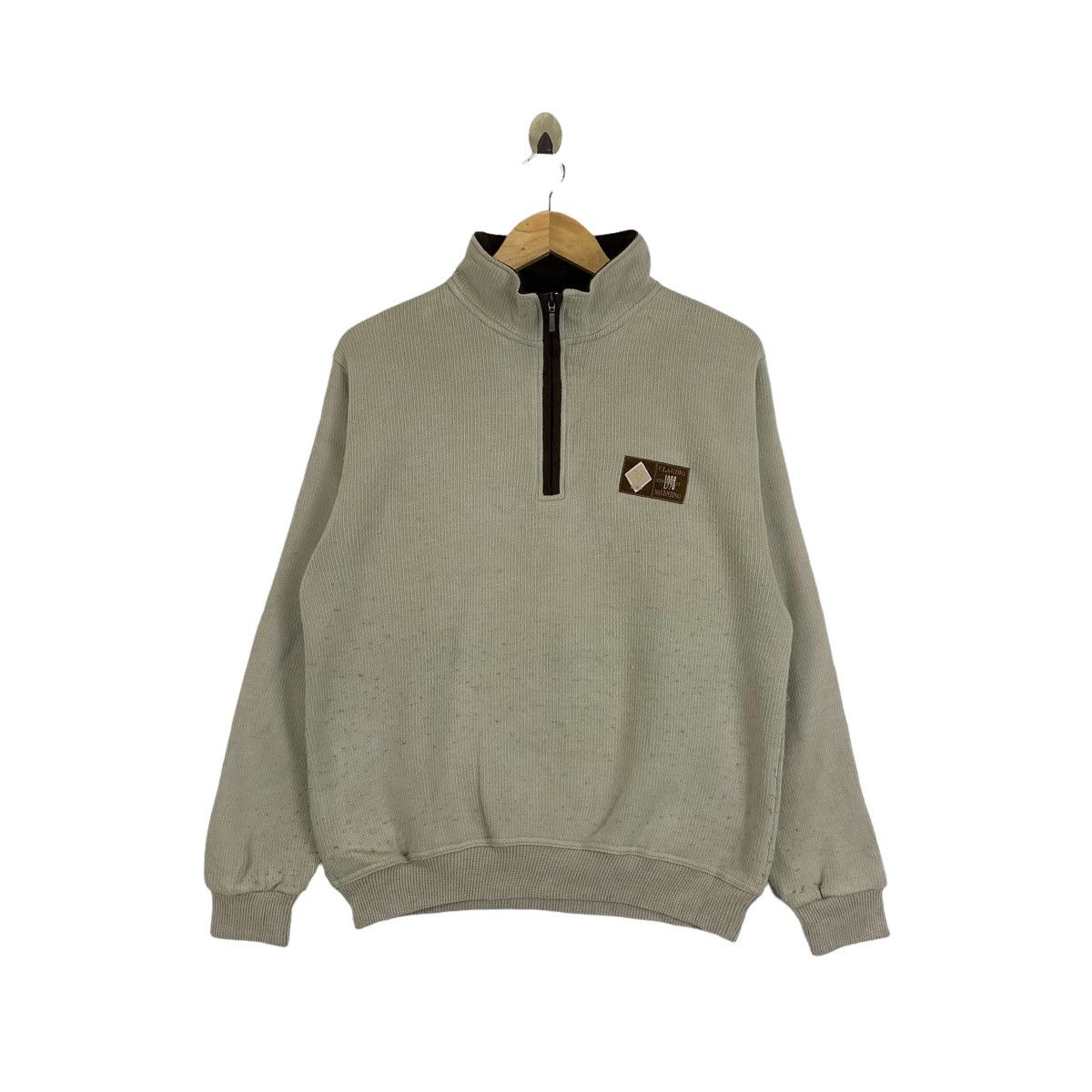 Vintage CLAUDIO VALENTINO Half Zipper Sweatshirt Pullover
