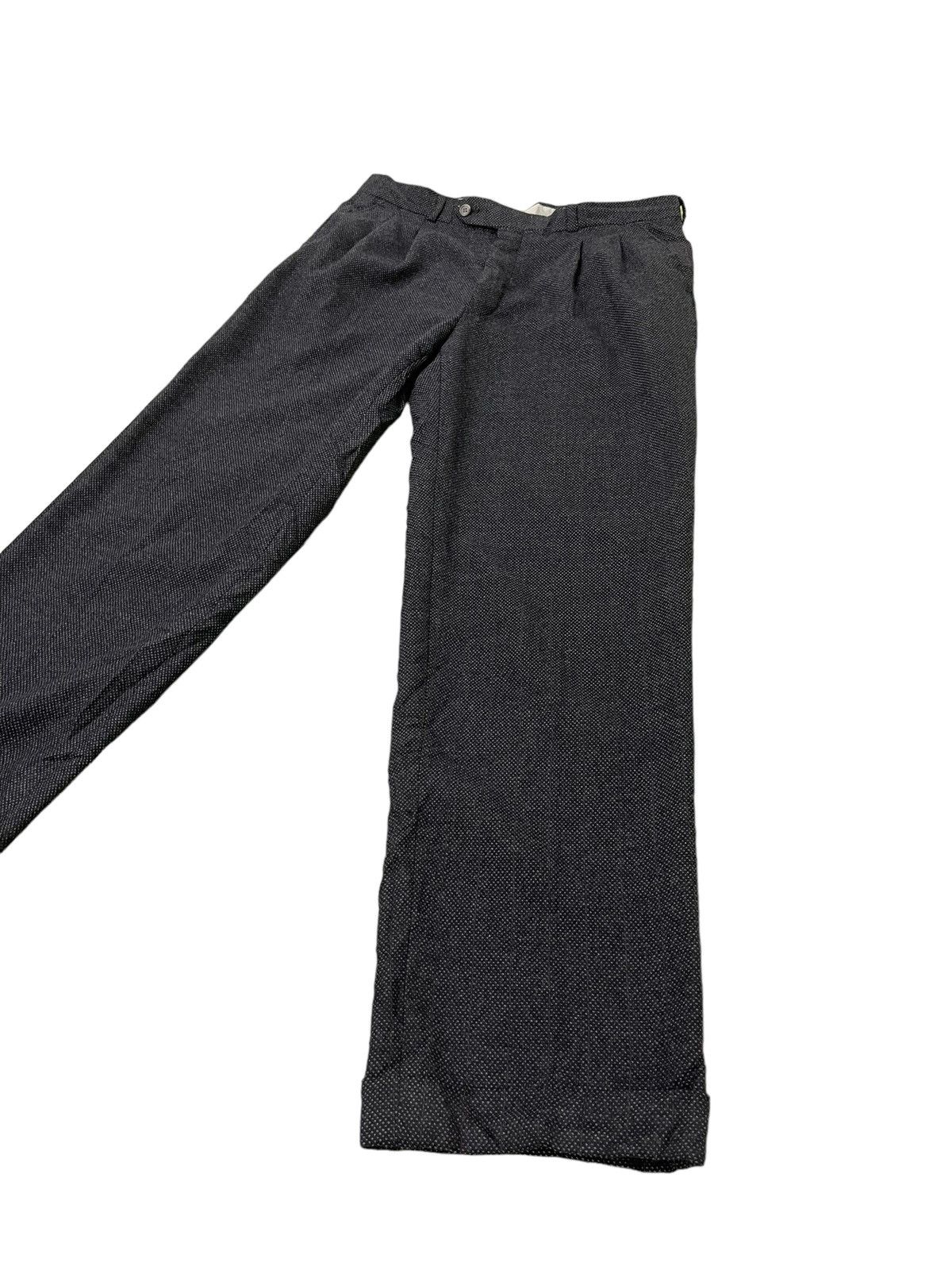 Givenchy Woven Wool Trouser Givenchy Wide Baggy Tapered 5🟦4 Size US 35 - 4 Thumbnail