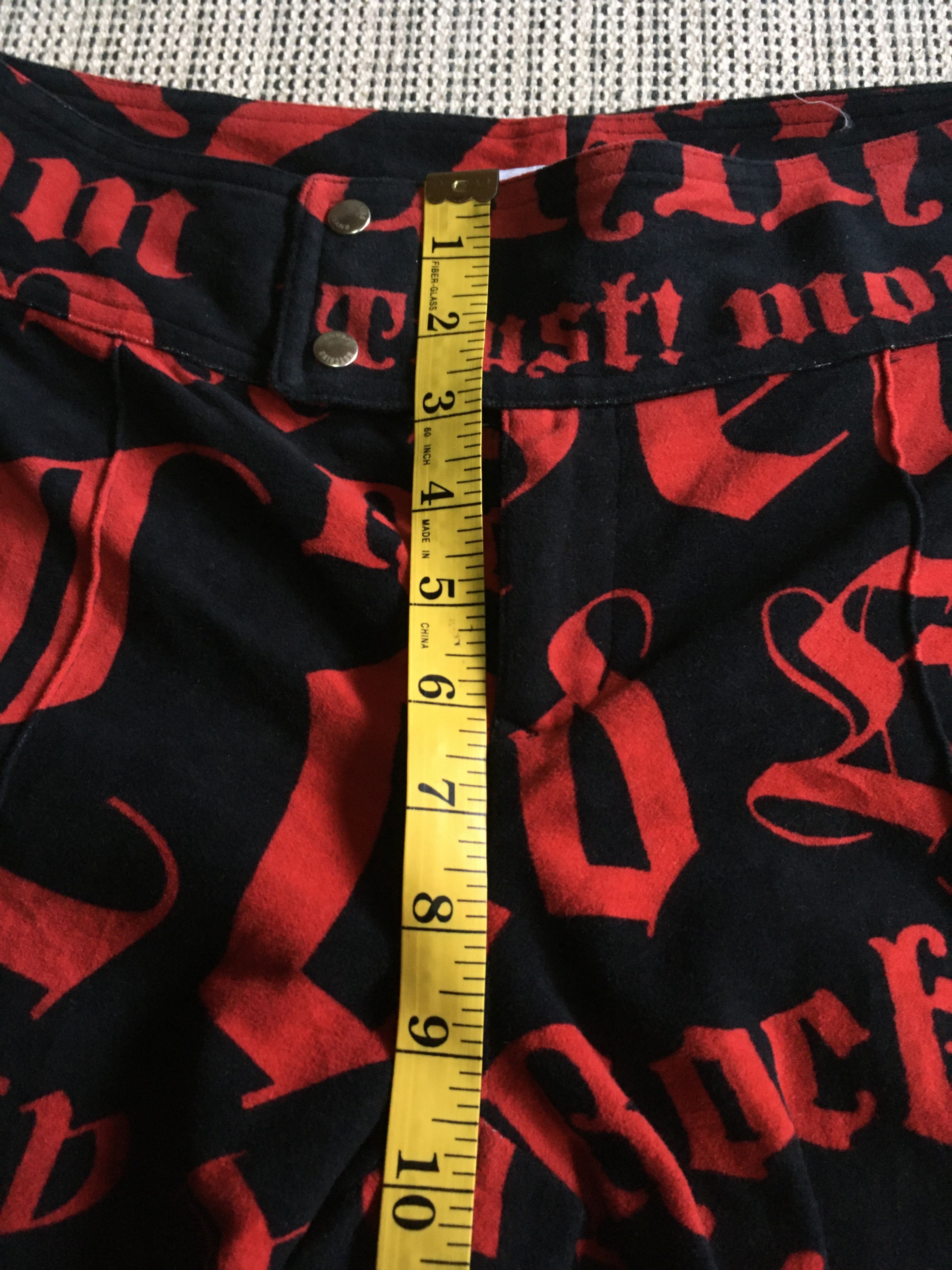 Moschino × Vintage Vintage Moschino Flare Jean PUNK Design Thin Curdro Size 28" / US 6 / IT 42 - 11 Thumbnail