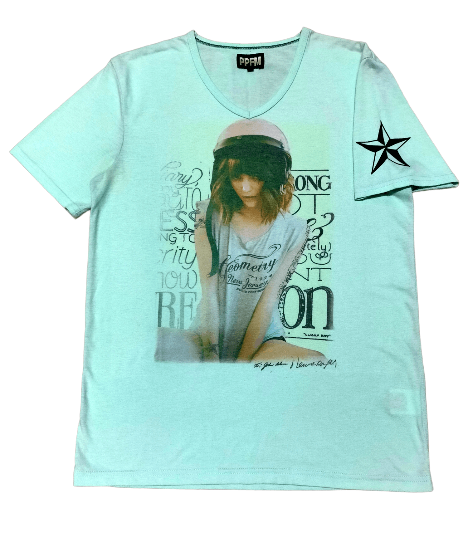 PPFM PPFM V-Neck t-shirt Size US M / EU 48-50 / 2 - 1 Thumbnail