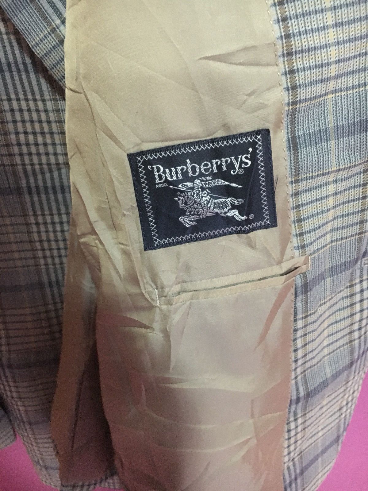 Burberry VINTAGE BURBERRY GREY SIZE S COAT Size 36S - 3 Thumbnail