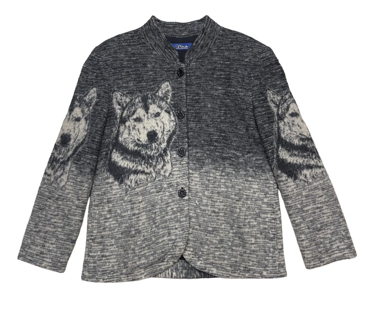 Japanese Brand Vintage Vivaldi Fox Printed Jacket Size M / US 6-8 / IT 42-44 - 4 Thumbnail