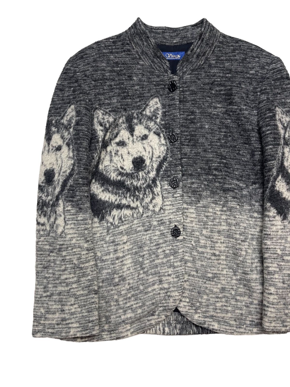 Japanese Brand Vintage Vivaldi Fox Printed Jacket Size M / US 6-8 / IT 42-44 - 6 Thumbnail