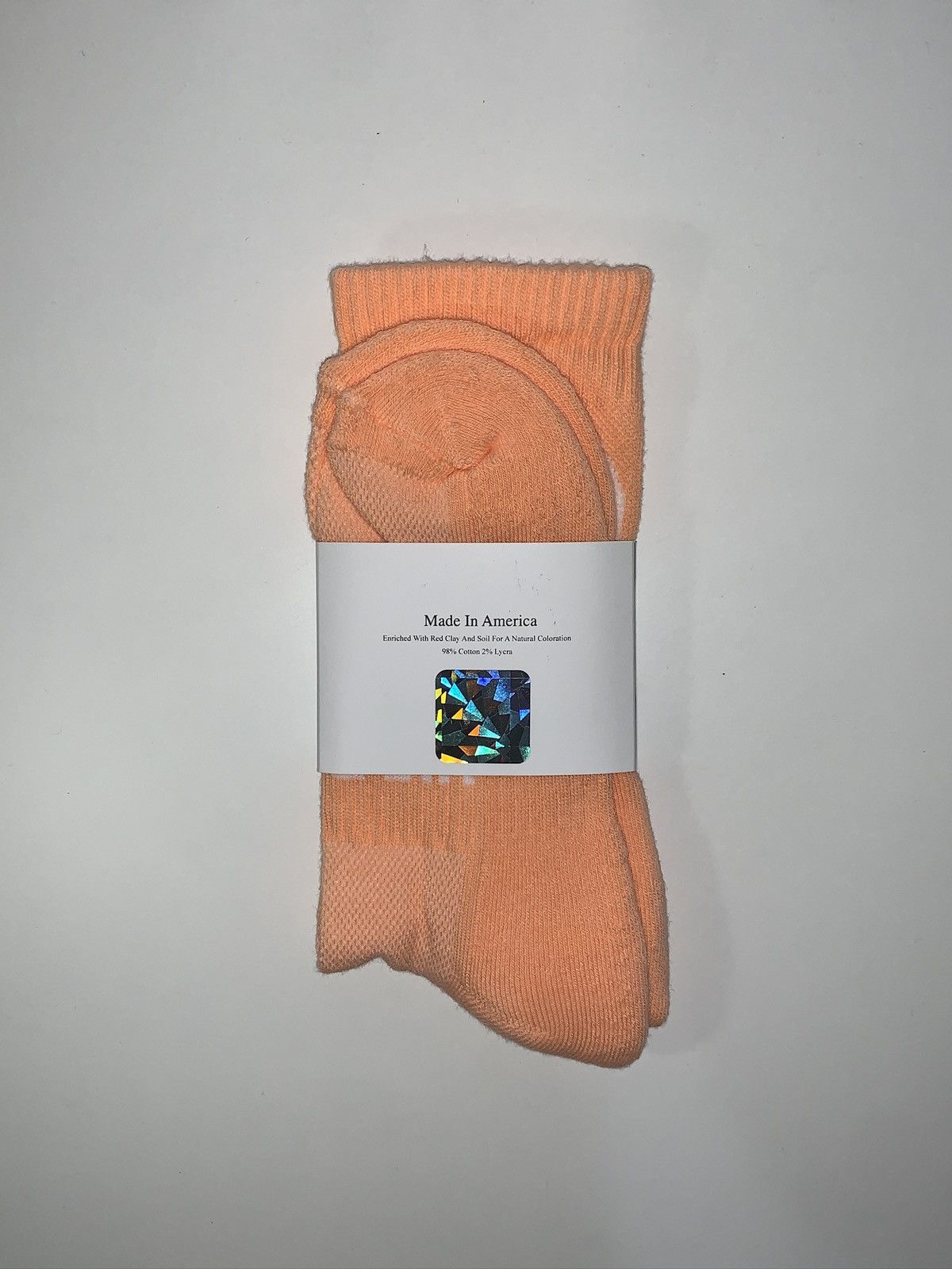 HIDDEN × Vintage HIDDEN® Crew Socks - Orange Size ONE SIZE - 2 Thumbnail