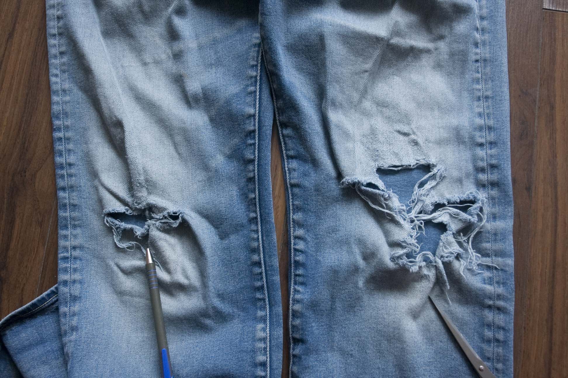 G-Star G Star 3301 Loose Jeans Distressed Size 33x30 Size US 33 - 3 Thumbnail
